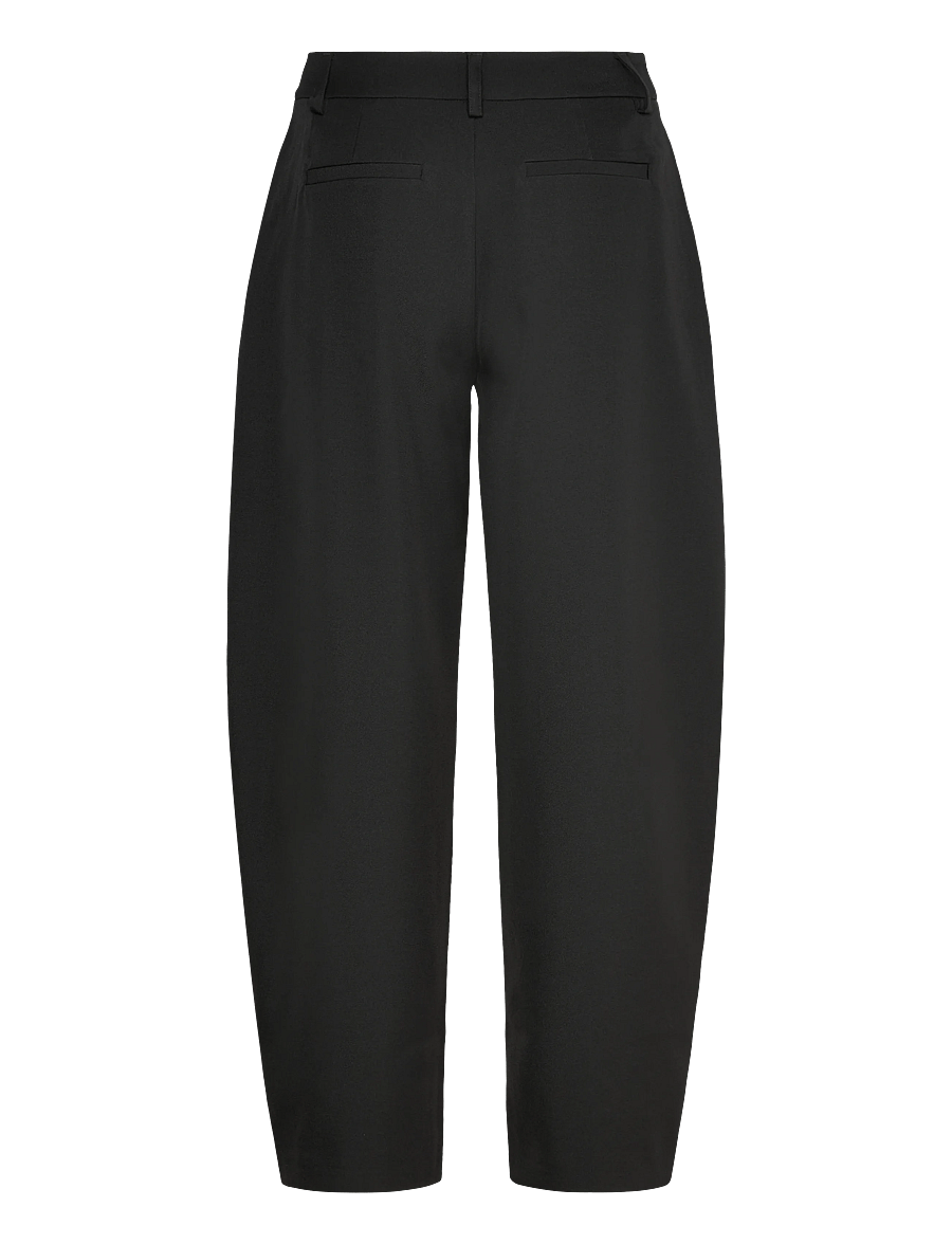 Gina Tricot - Mid waist barrel trousers - barrel jeans - black (9000) - 1