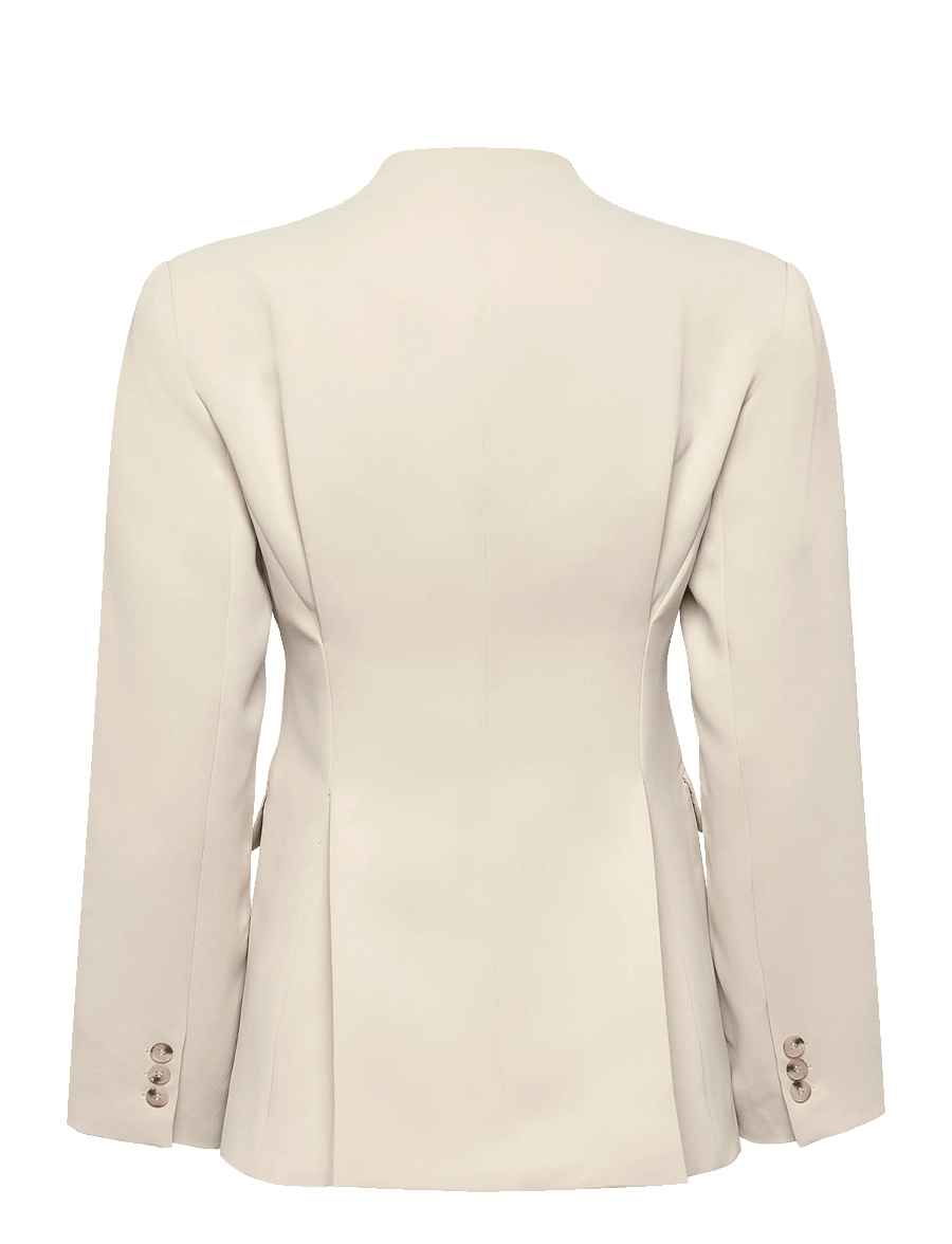 Gina Tricot - Shaped blazer - einreihige blazer - creme (1263) - 2