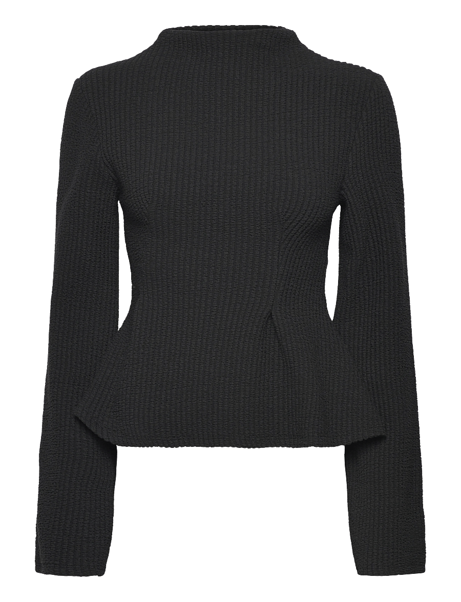 Gina Tricot - Peplum top - pullover - black (9000) - 1