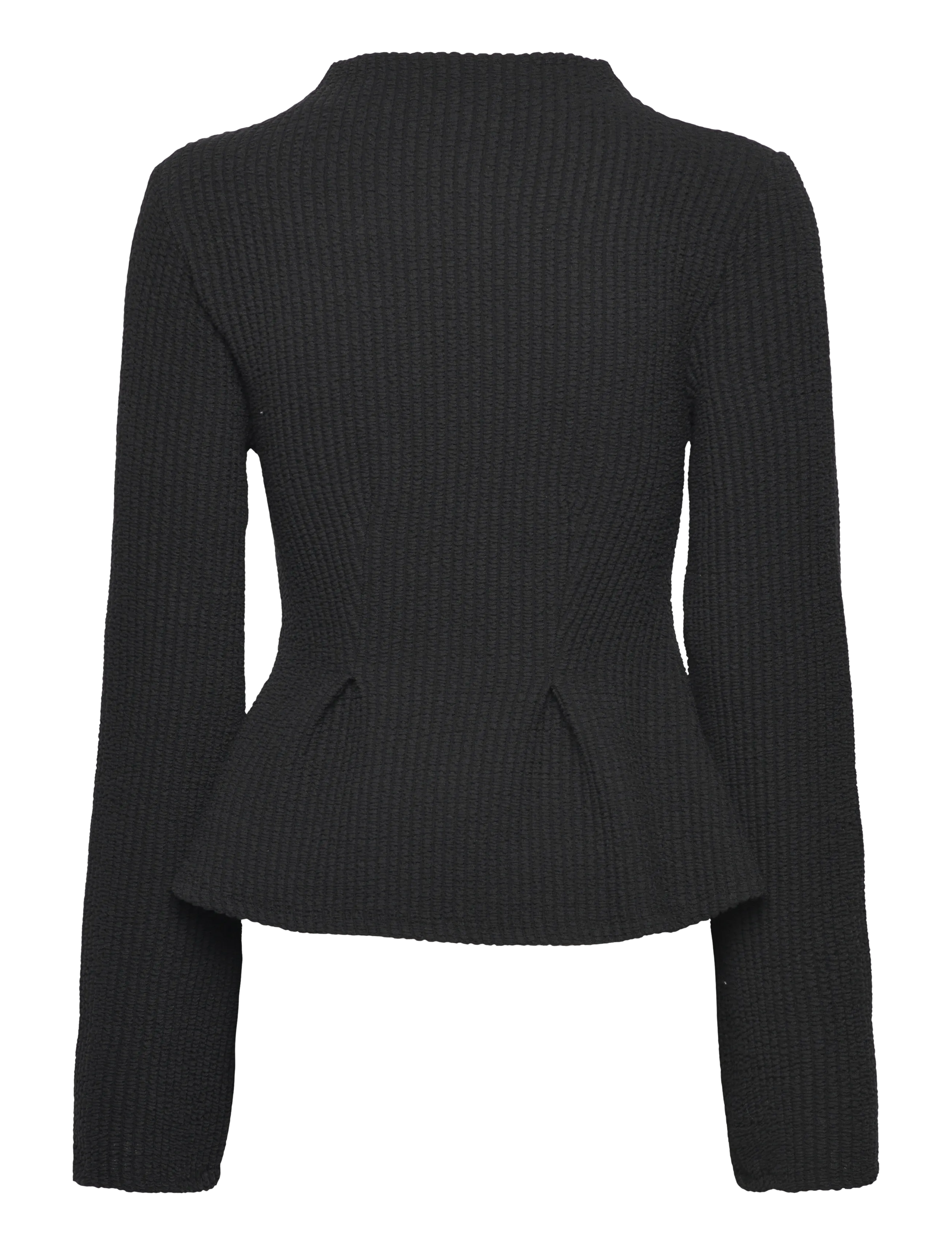 Gina Tricot - Peplum top - pullover - black (9000) - 2