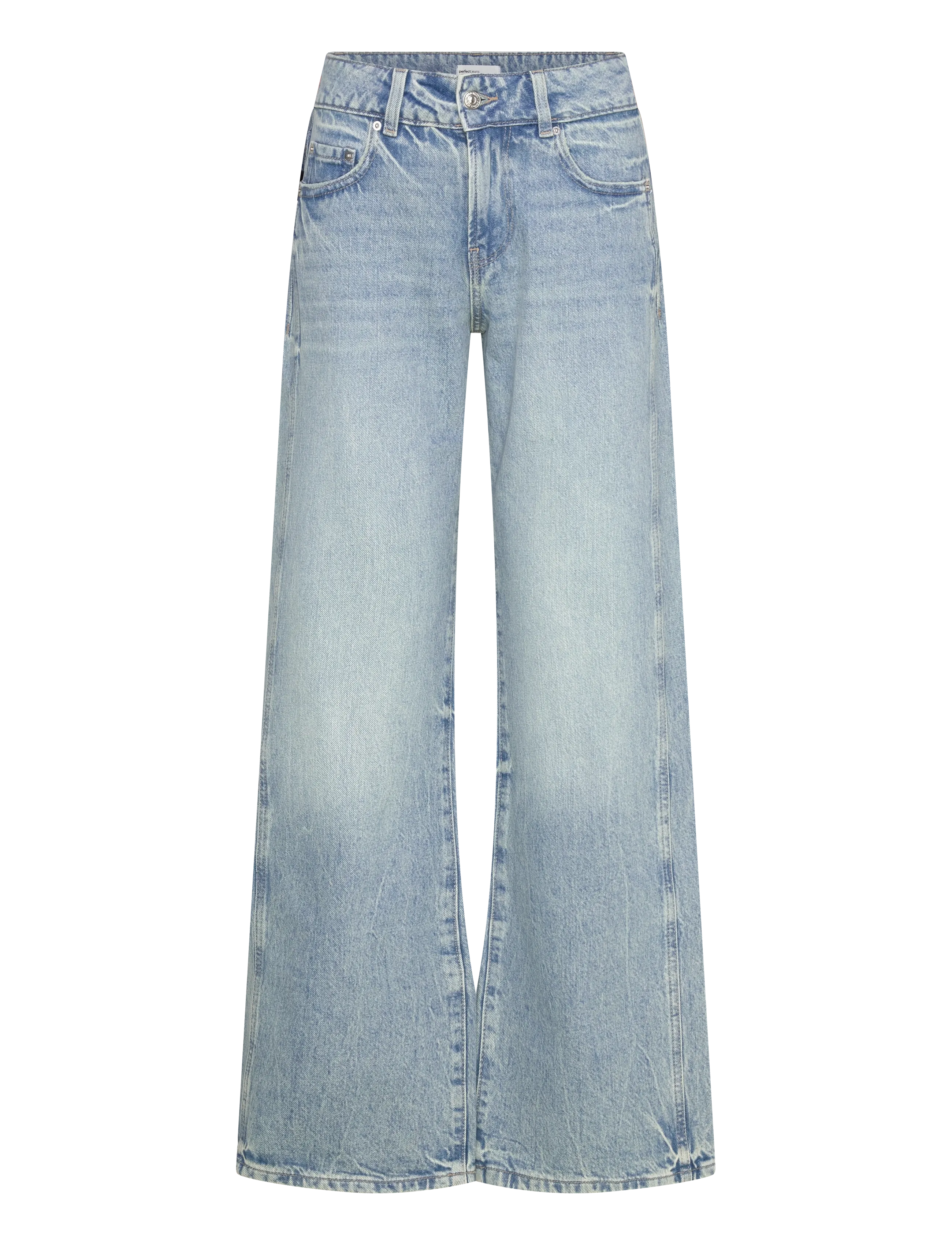 Gina Tricot - Wide flare jeans - brede jeans - cold blue - 1