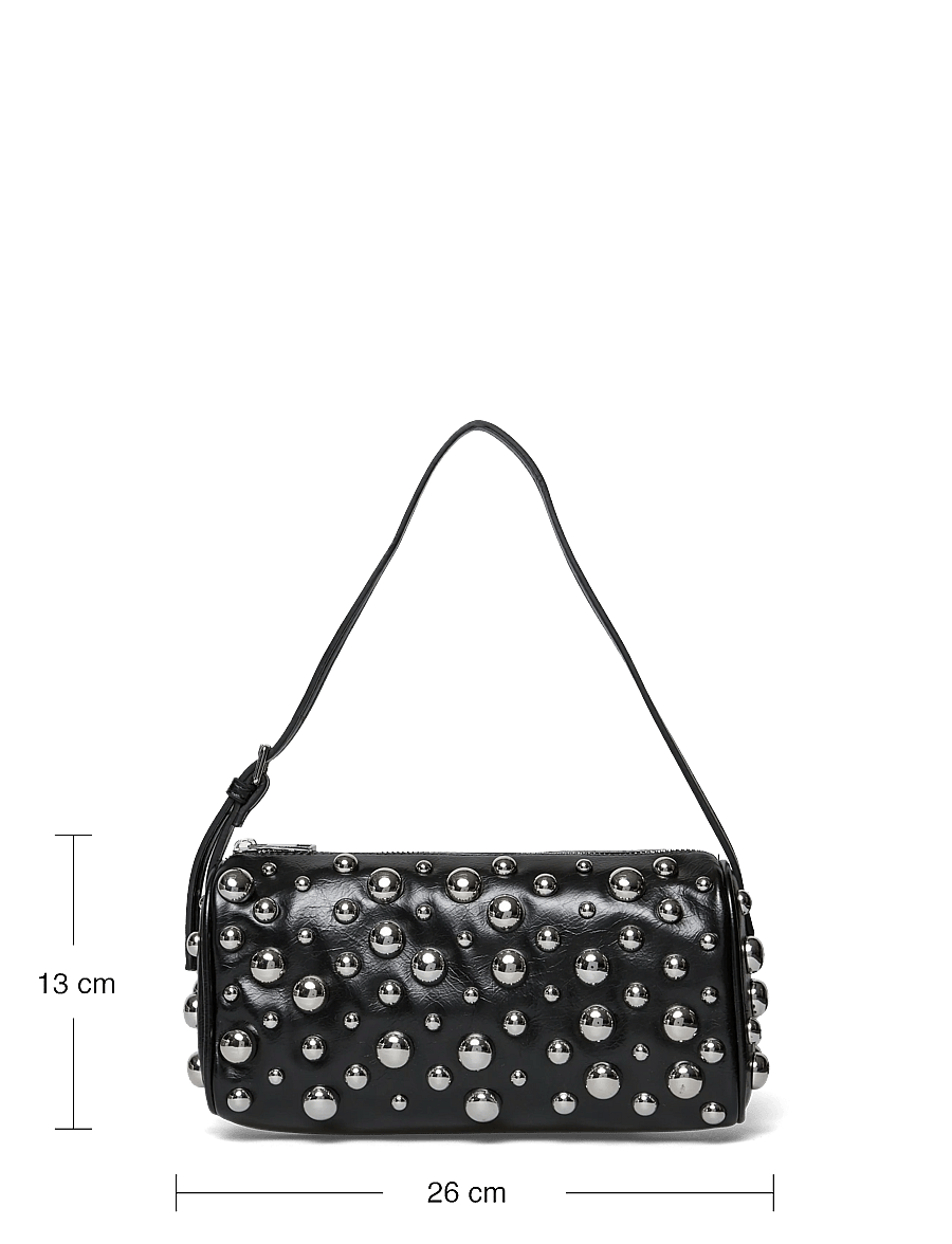 Gina Tricot - Studded shoulder bag - moetrendid - black (9000) - 3