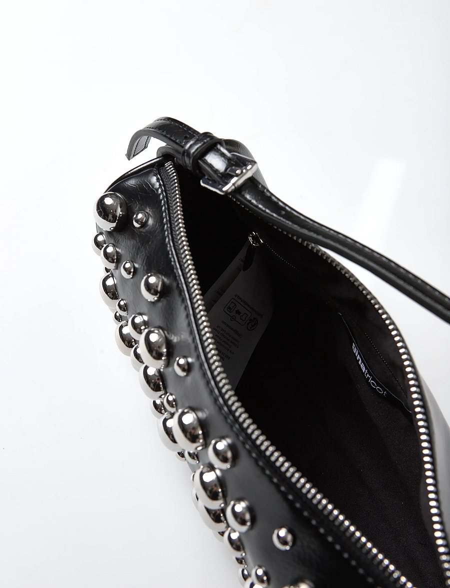 Gina Tricot - Studded shoulder bag - moetrendid - black (9000) - 4