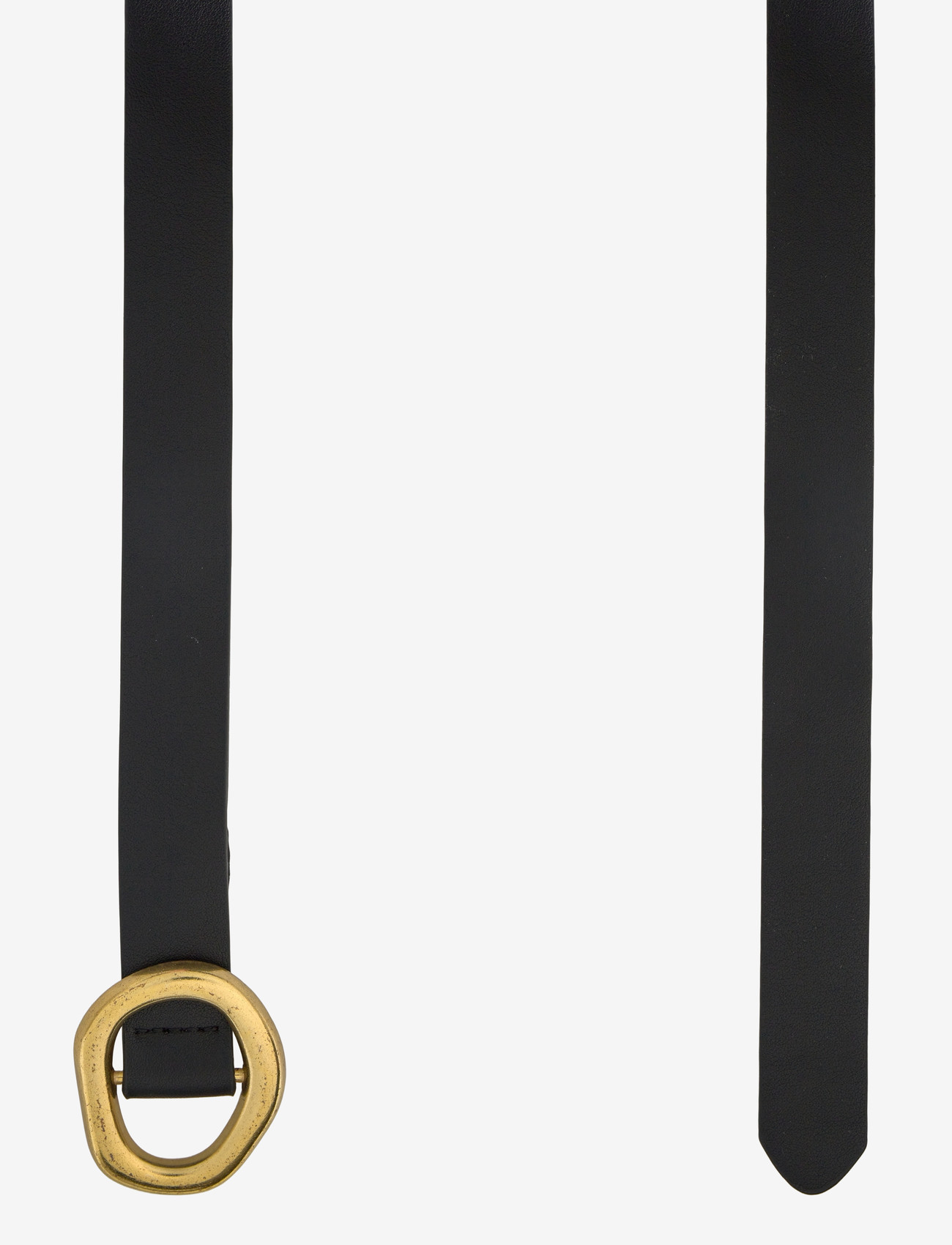 Gina Tricot - Wrap around belt - black/gold - 1