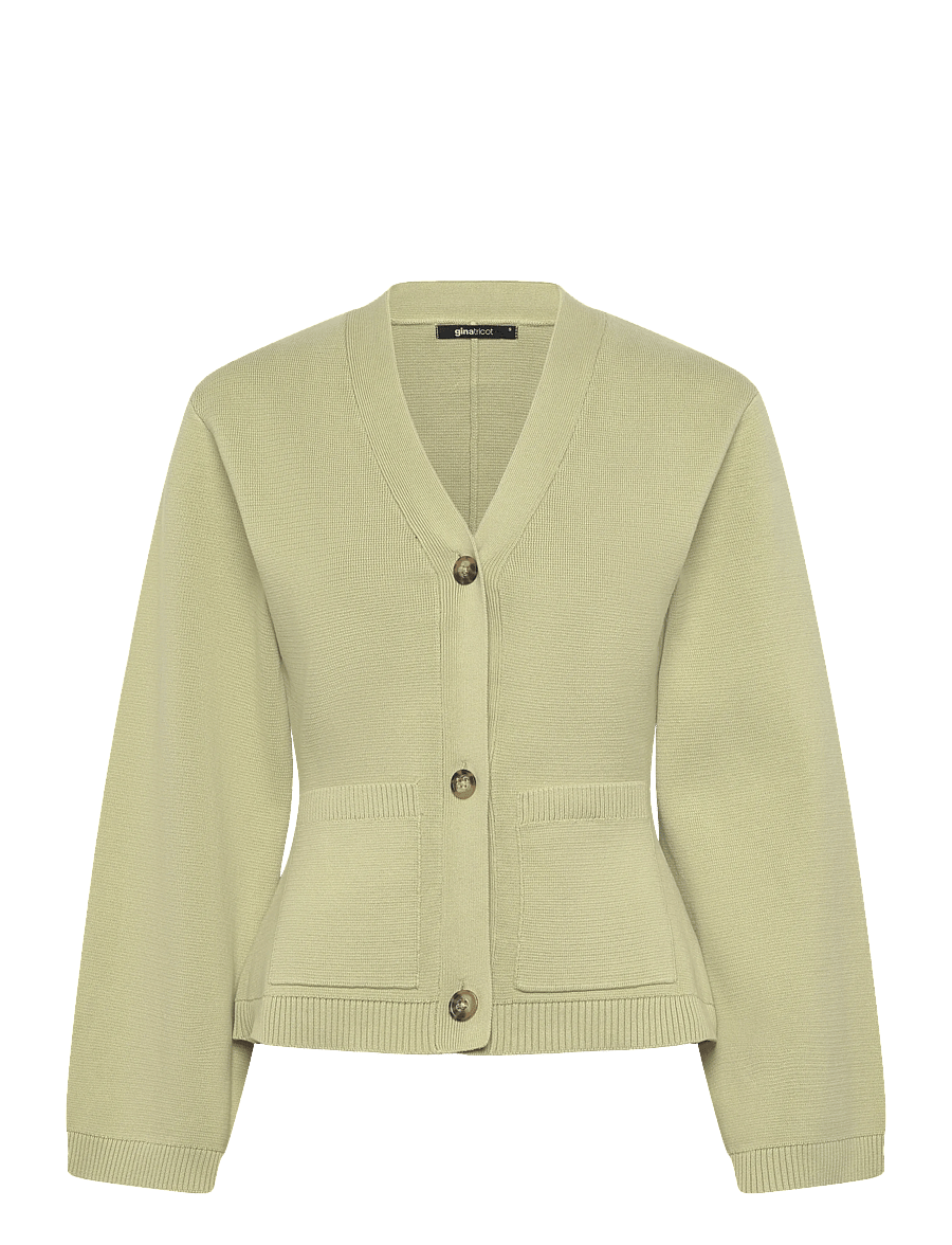 Gina Tricot - Knitted cotton cardigan - muotitrendit - lint - 1