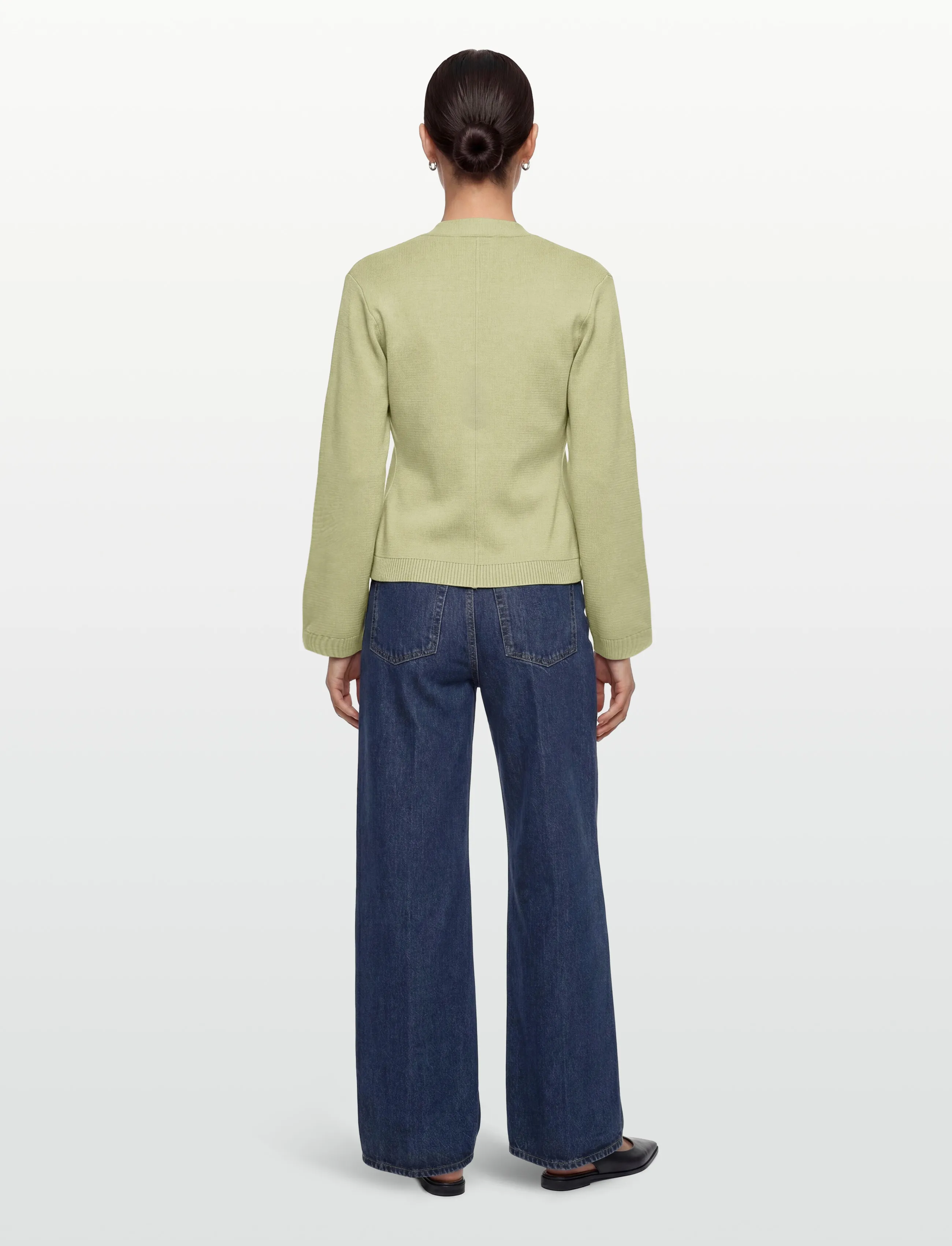Gina Tricot - Knitted cotton cardigan - strickjacken - lint - 4