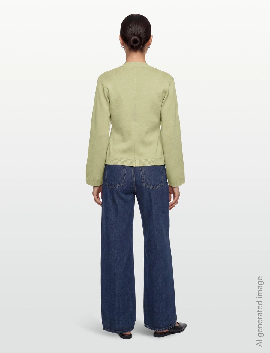 Gina Tricot - Knitted cotton cardigan - muotitrendit - lint - 4