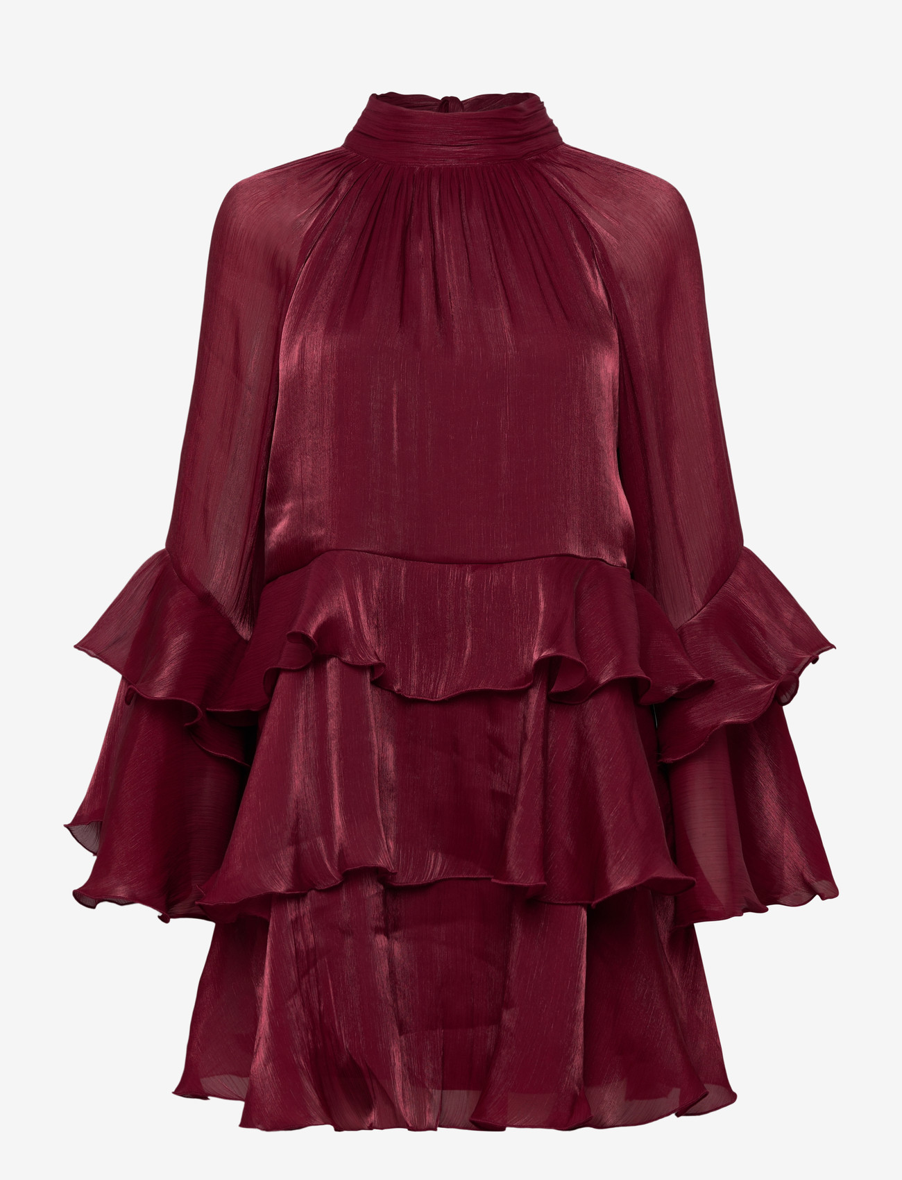 long flowy shirt dress Chouyatou Women's Casual Long Sleeve Button Down Shirt Dress Elegant P –  CHOUYATOU main image 0