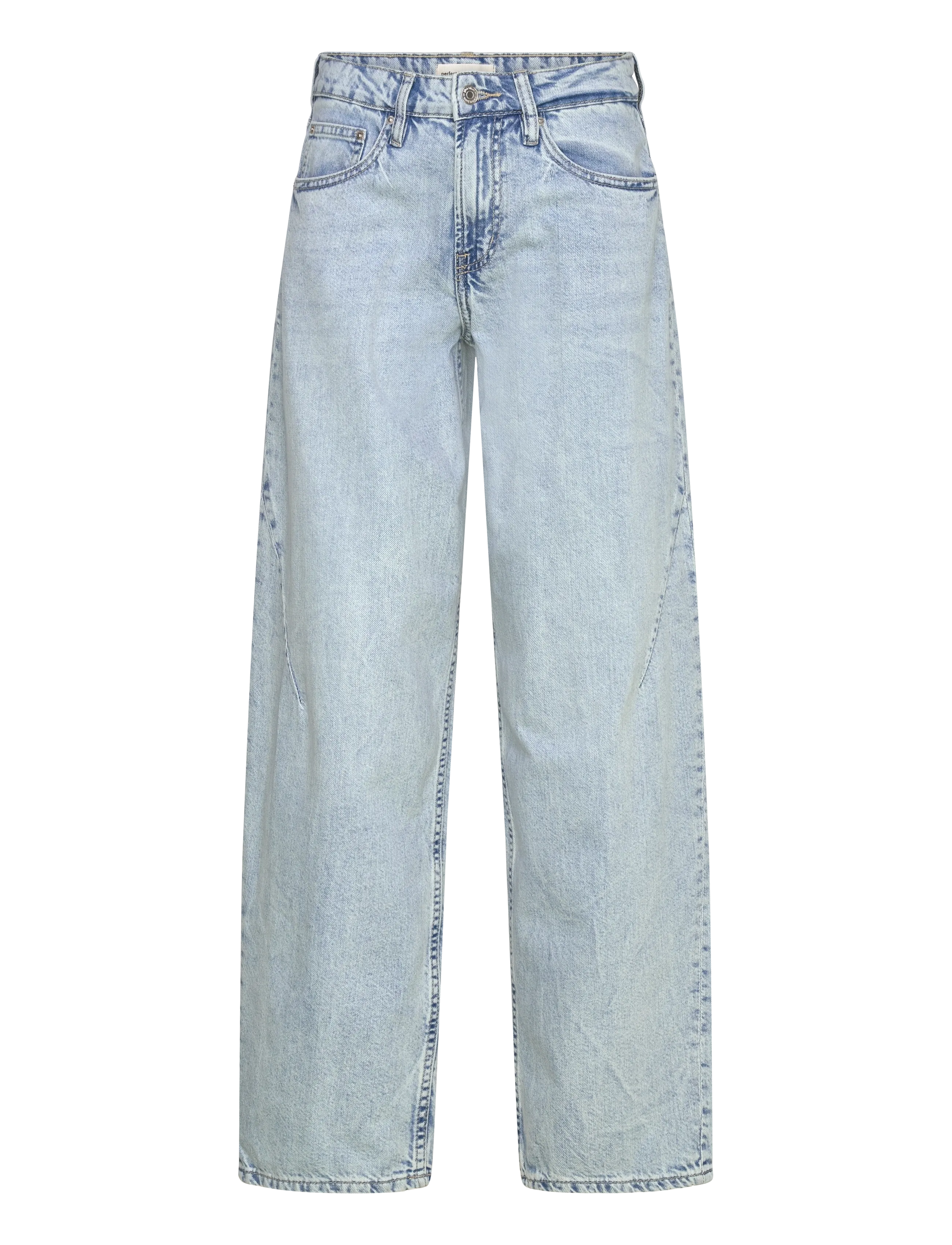 Gina Tricot - Baggy-crush jeans - brede jeans - cold blue - 1