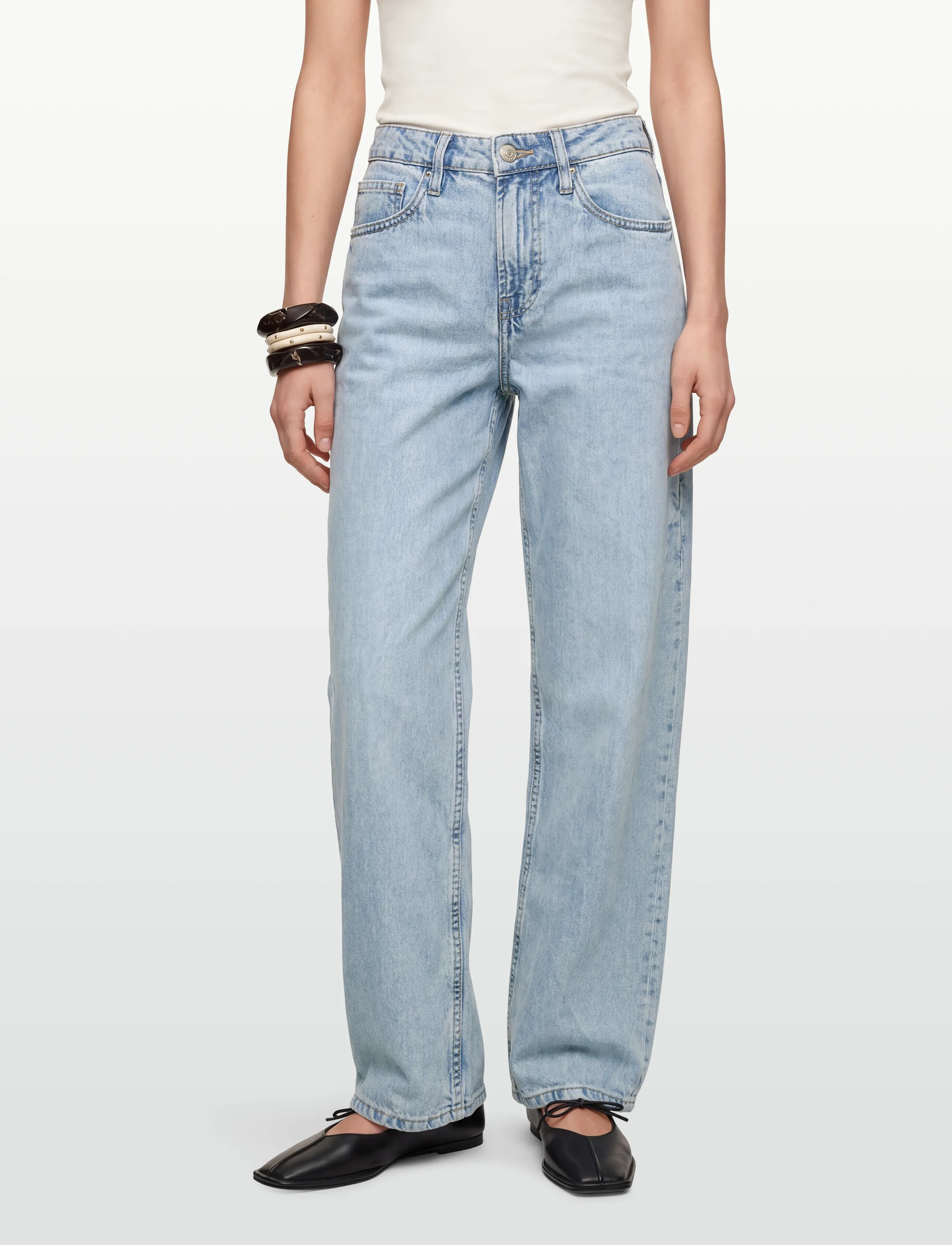 Gina Tricot - Baggy-crush jeans - brede jeans - cold blue - 3