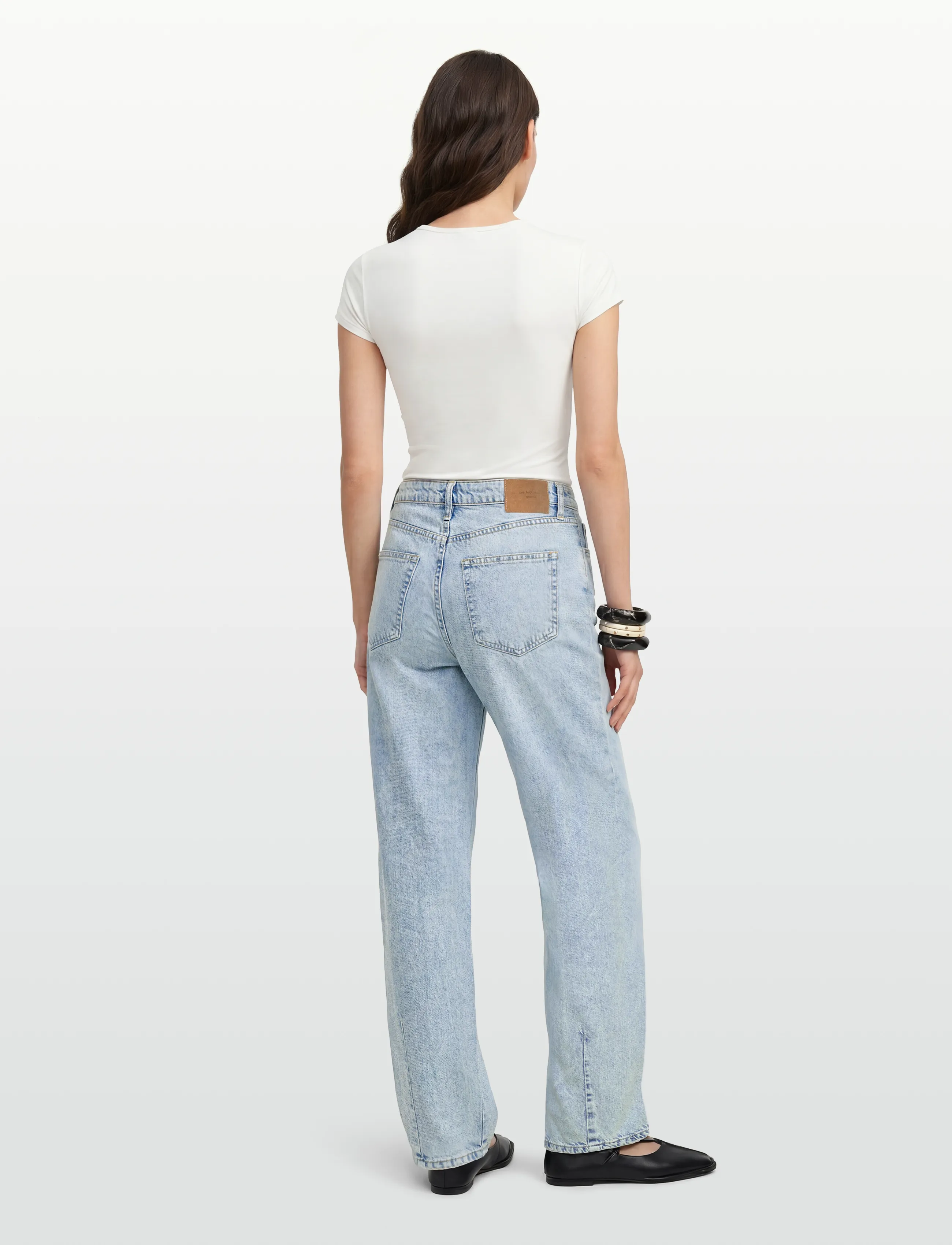 Gina Tricot - Baggy-crush jeans - brede jeans - cold blue - 4