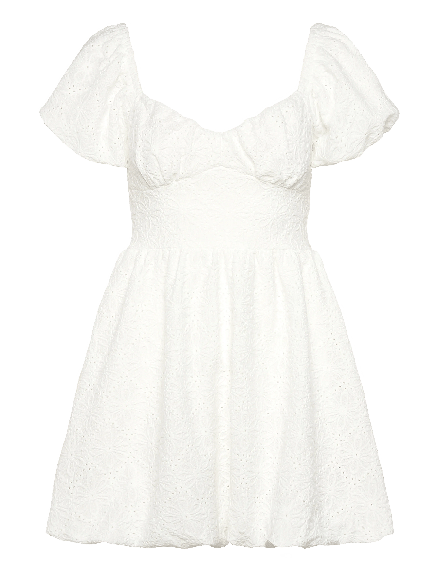 Gina Tricot - Mini dress - sommerkjoler - offwhite (1420) - 0