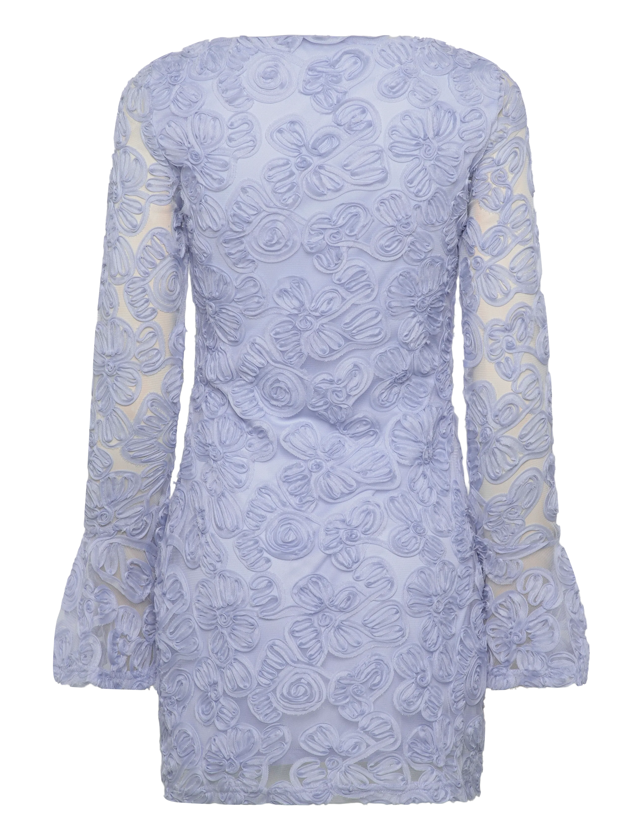 Gina Tricot - Embroidery mini dress - confirmation - lt blue - 1