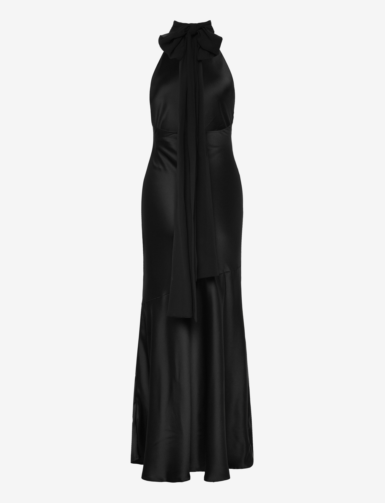 Gina Tricot - Shawl maxi dress - abendkleider - black (9000) - 1