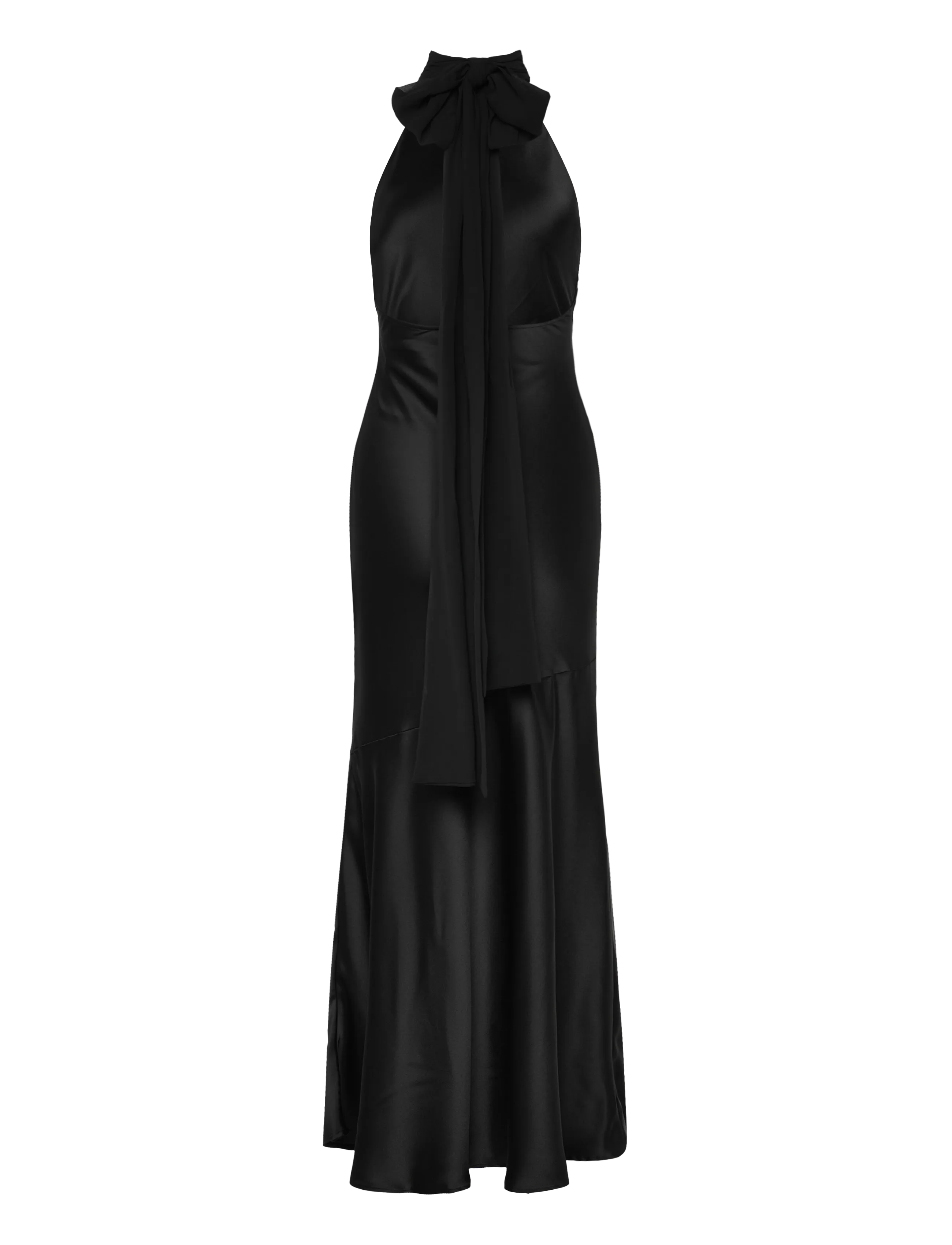 Gina Tricot - Shawl maxi dress - black (9000) - 2