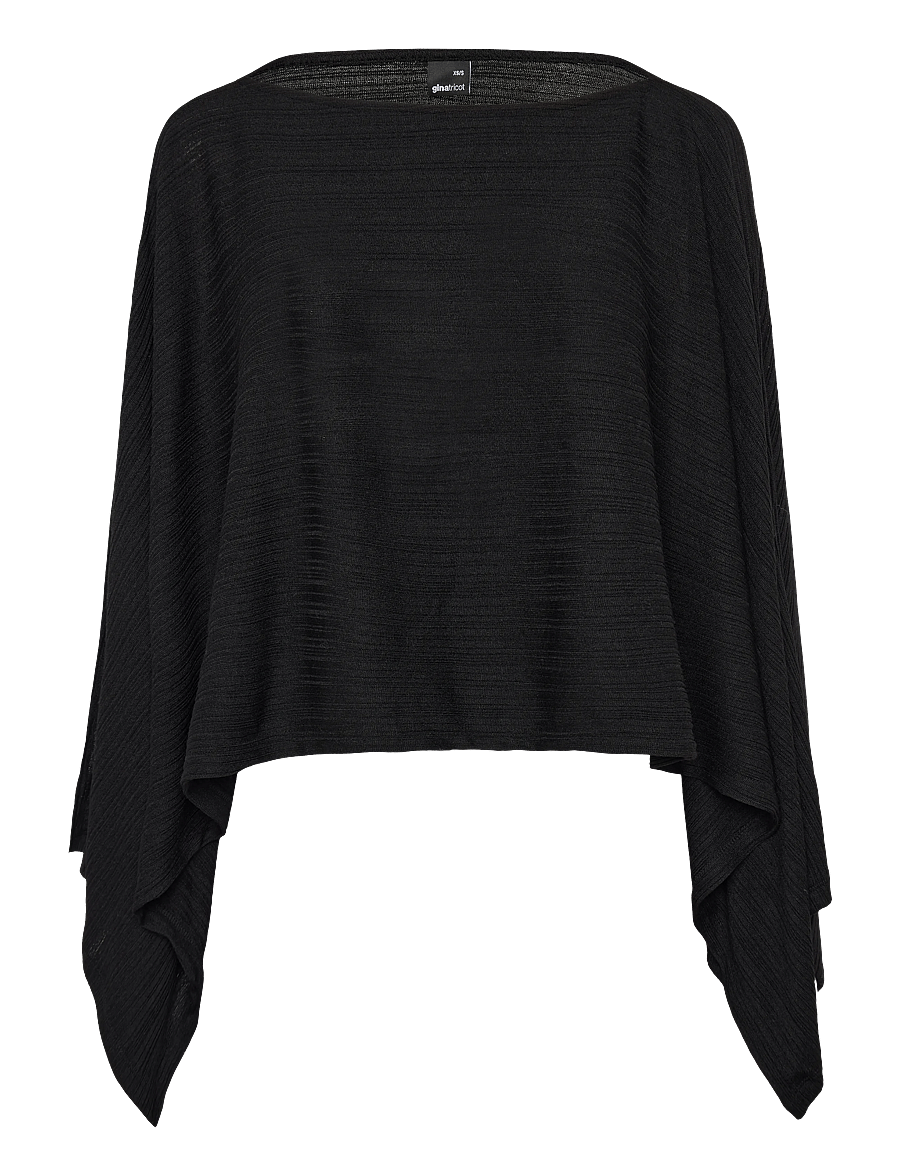Gina Tricot - Poncho - ponchos & capes - black (9000) - 1