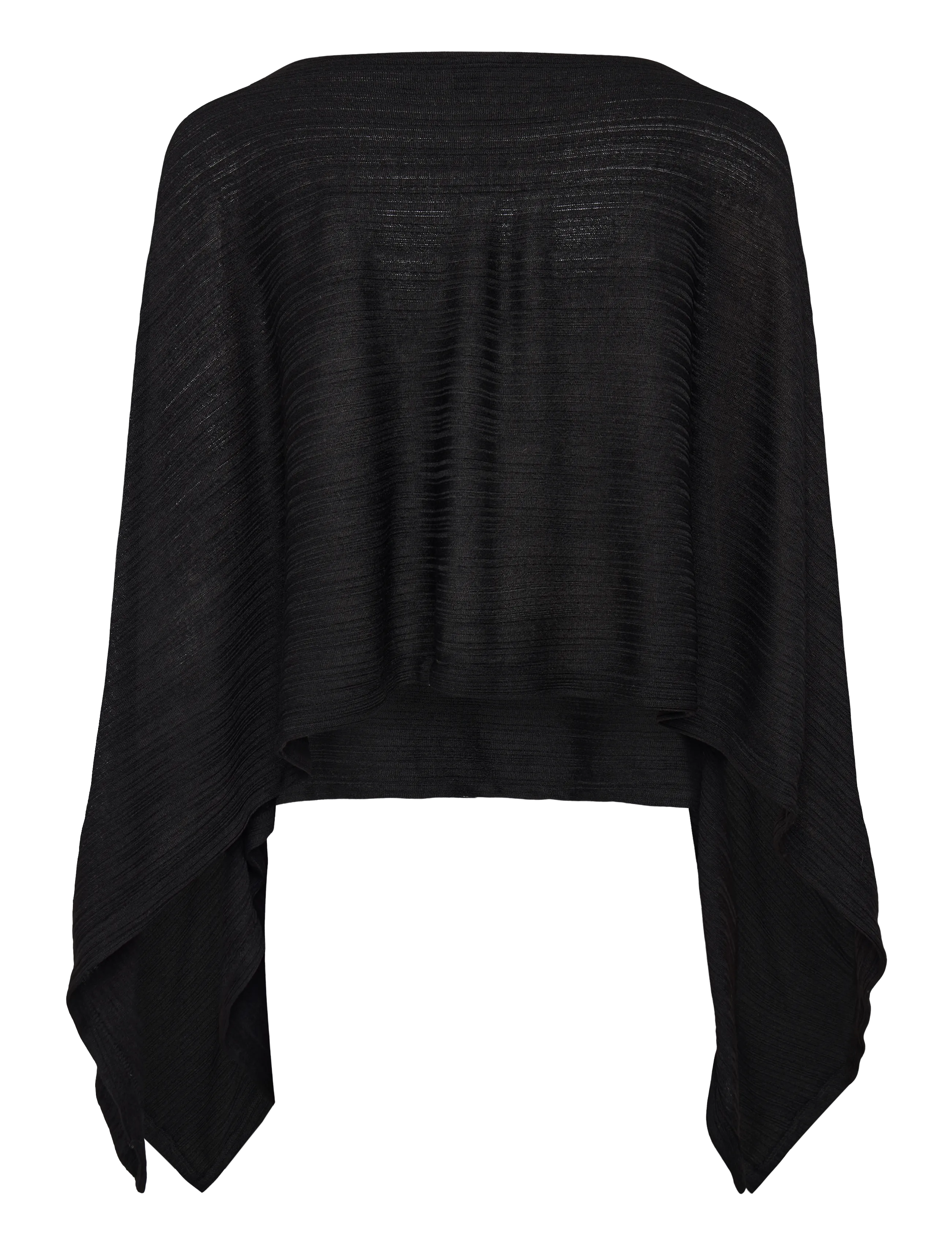 Gina Tricot - Poncho - ponchos & capes - black (9000) - 2