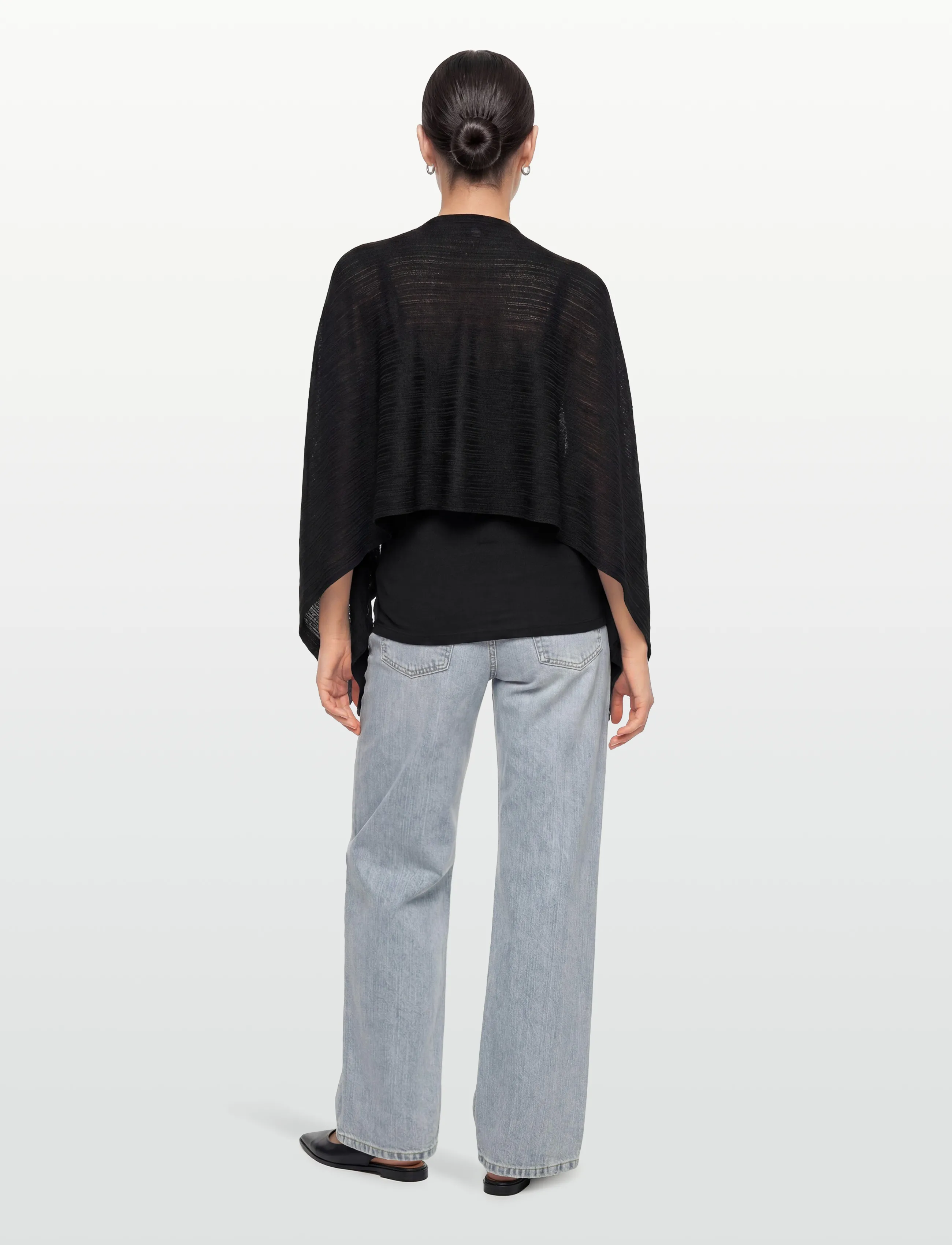 Gina Tricot - Poncho - ponchos & capes - black (9000) - 5