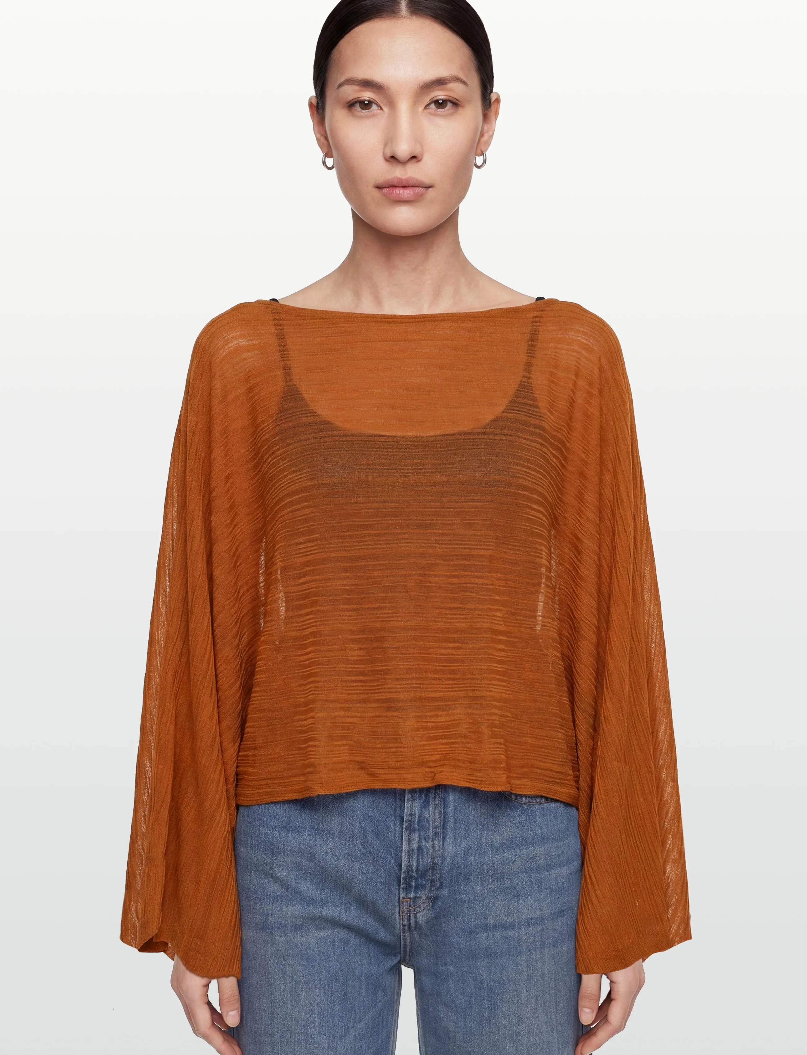 Gina Tricot - Poncho - ponchos & capes - ginger bread (7007) - 4