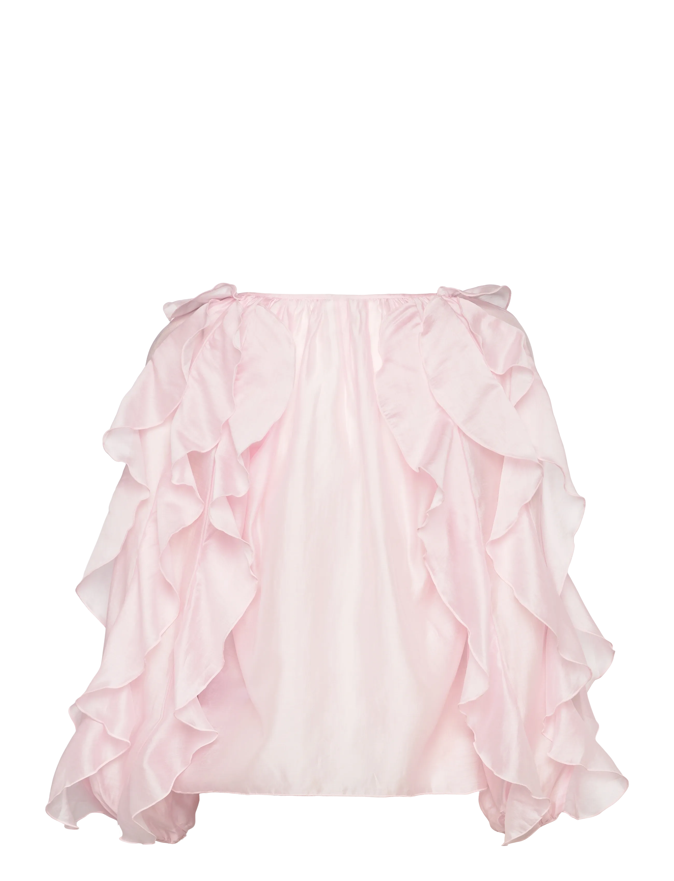 Gina Tricot - Frill blouse - langärmelige blusen - lt pink - 2