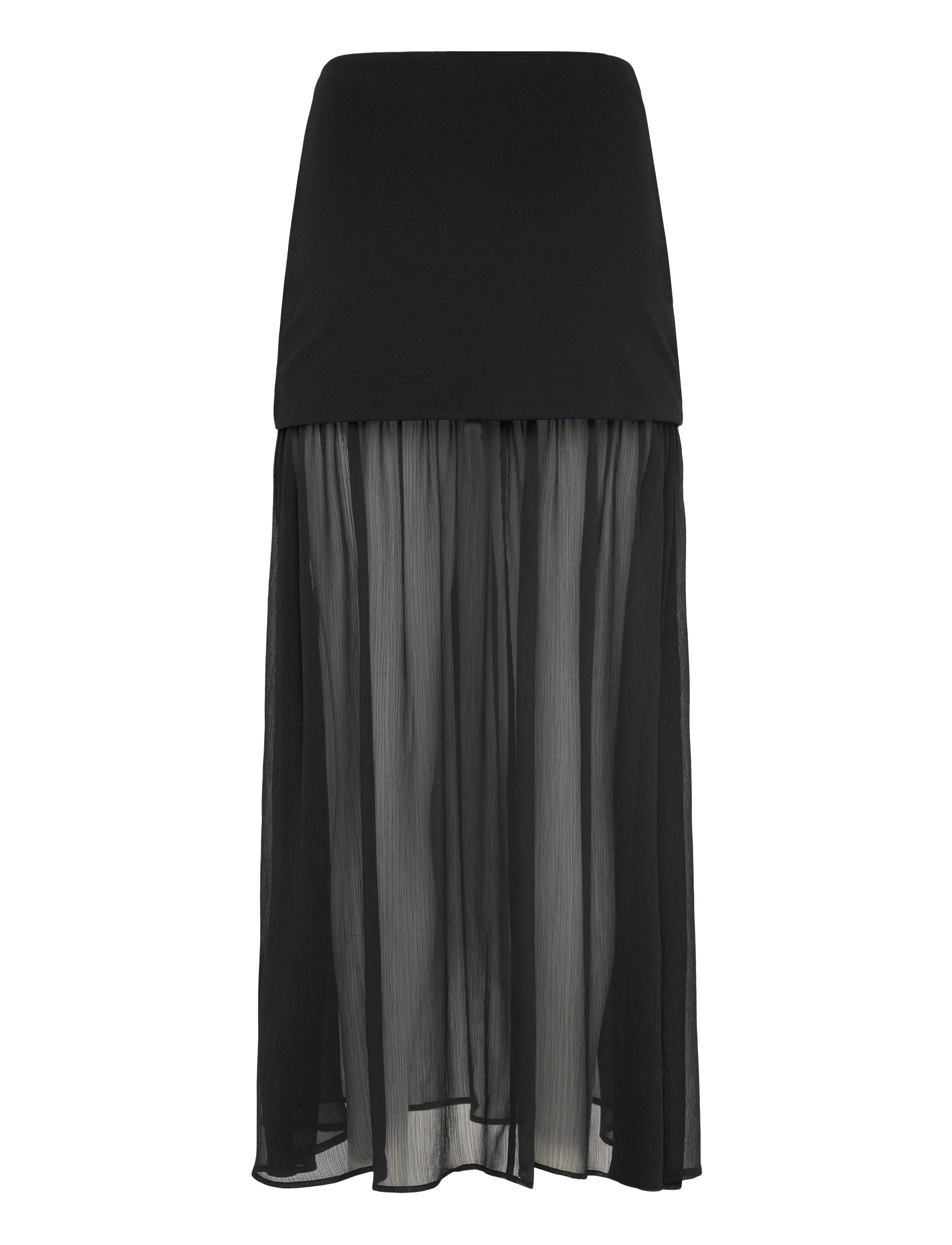 Gina Tricot - Pleated maxi skirt - plisserede nederdele - black (9000) - 1