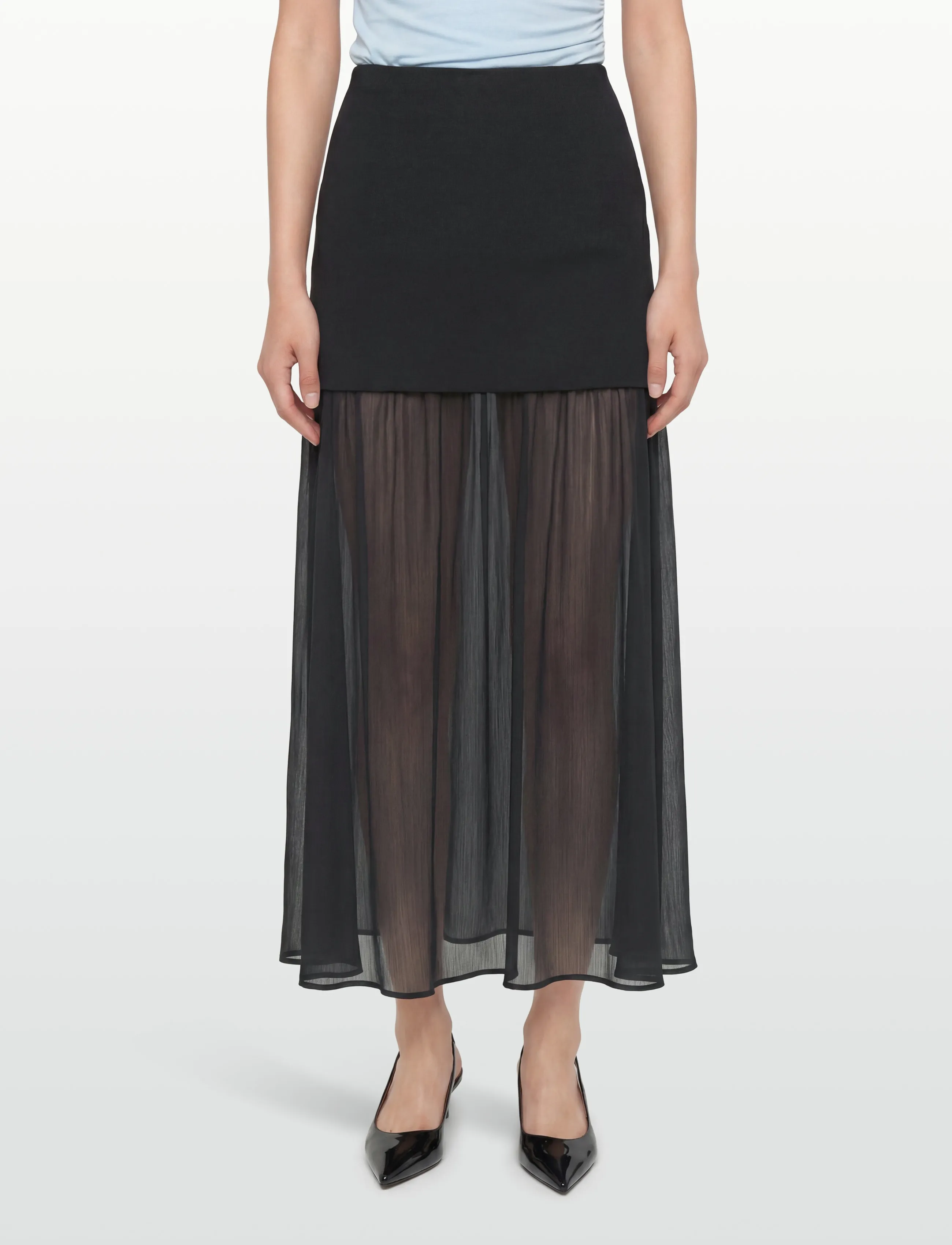 Gina Tricot - Pleated maxi skirt - plisserede nederdele - black (9000) - 3