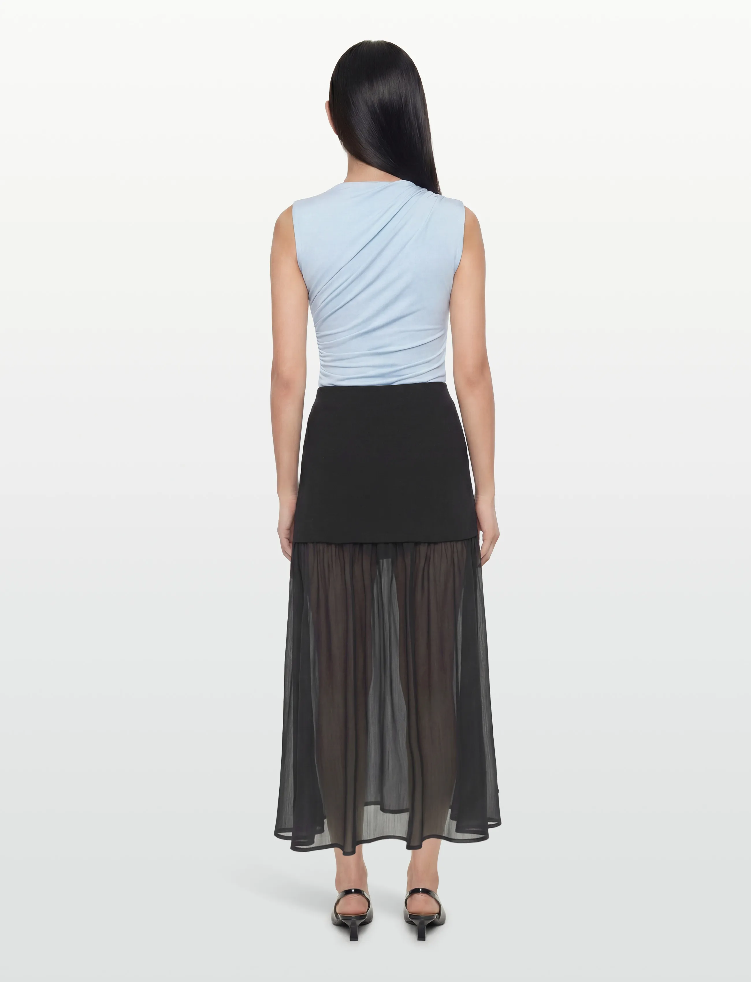 Gina Tricot - Pleated maxi skirt - plisserede nederdele - black (9000) - 4