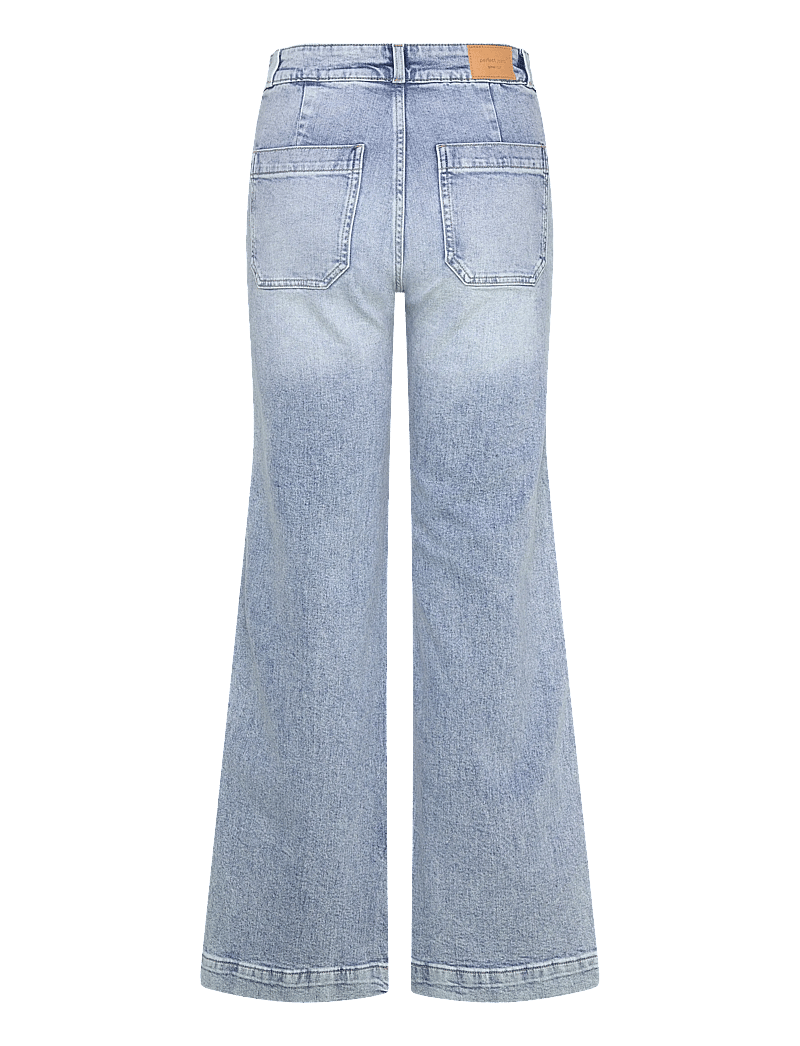 Gina Tricot - Front pocket flare jeans - schlaghosen - lt blue - 2