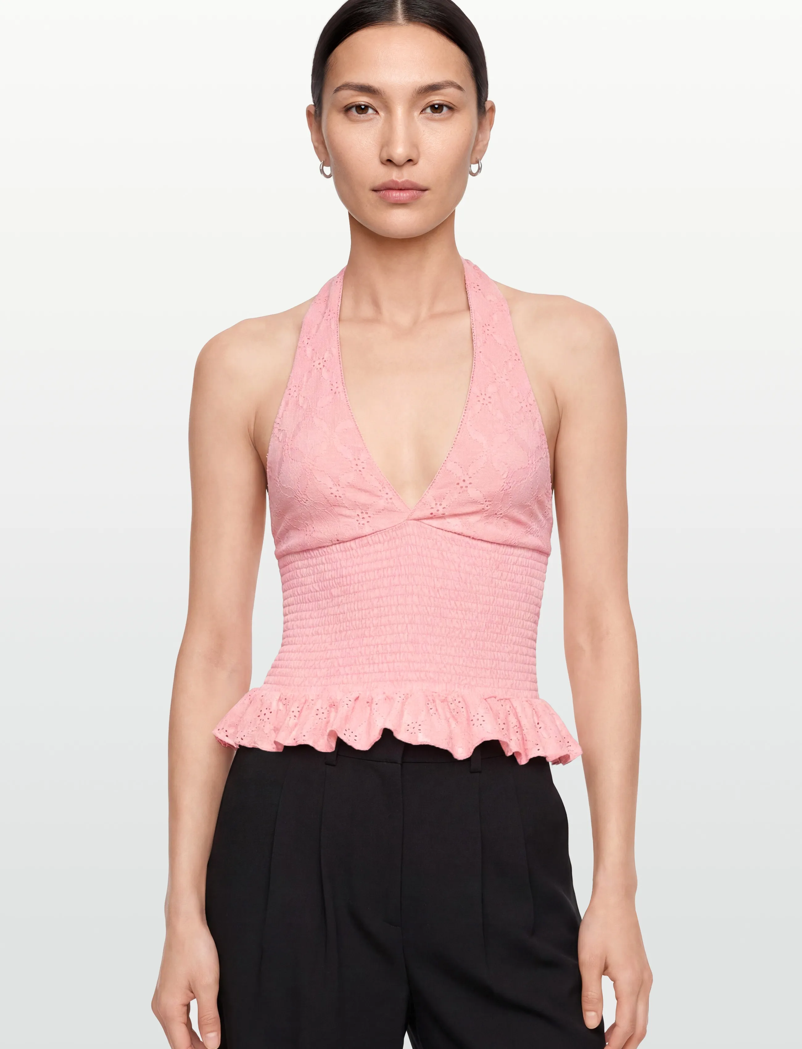 Gina Tricot - Broderie anglaise top - nabapluusid - blossom (1586) - 3