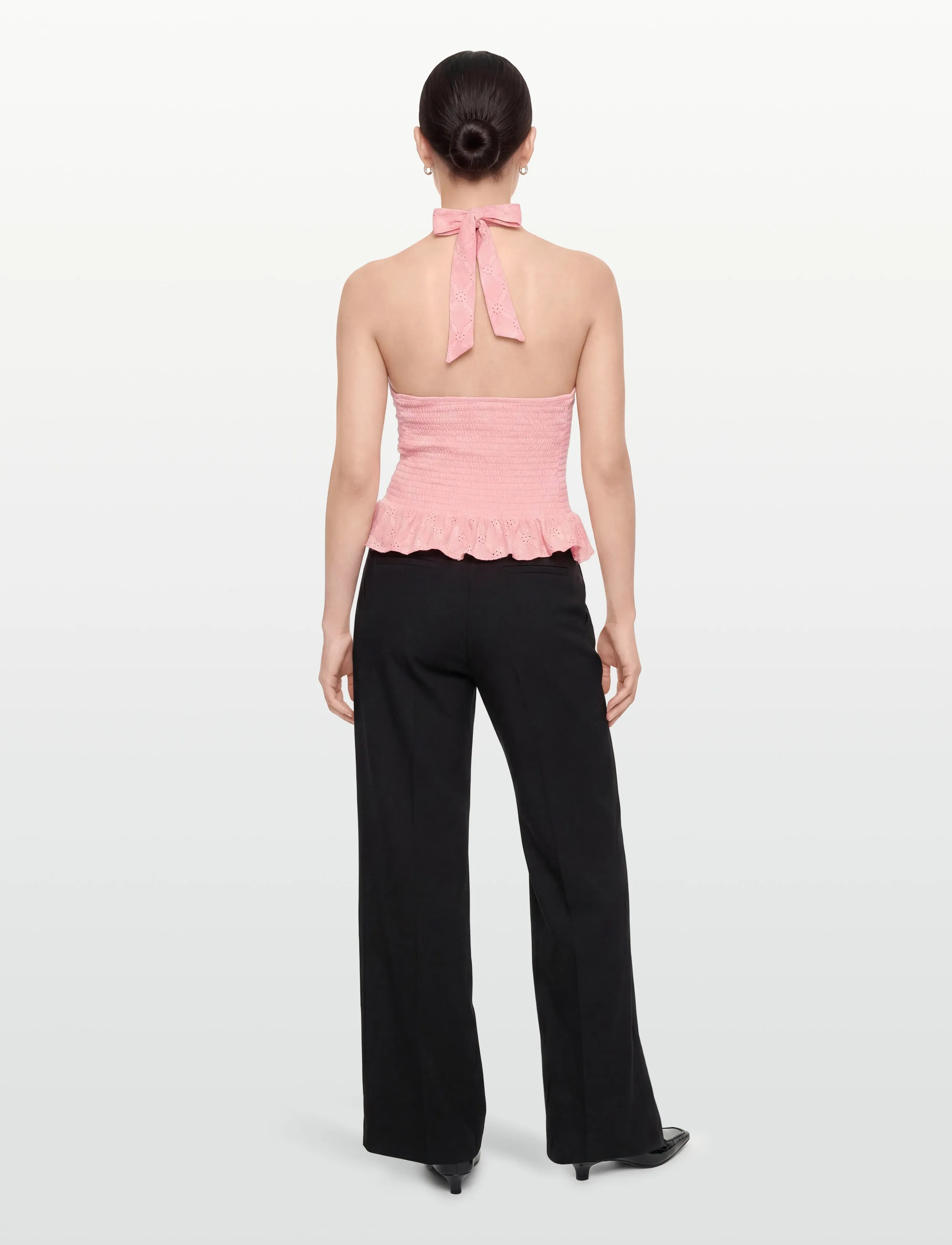 Gina Tricot - Broderie anglaise top - nabapluusid - blossom (1586) - 4