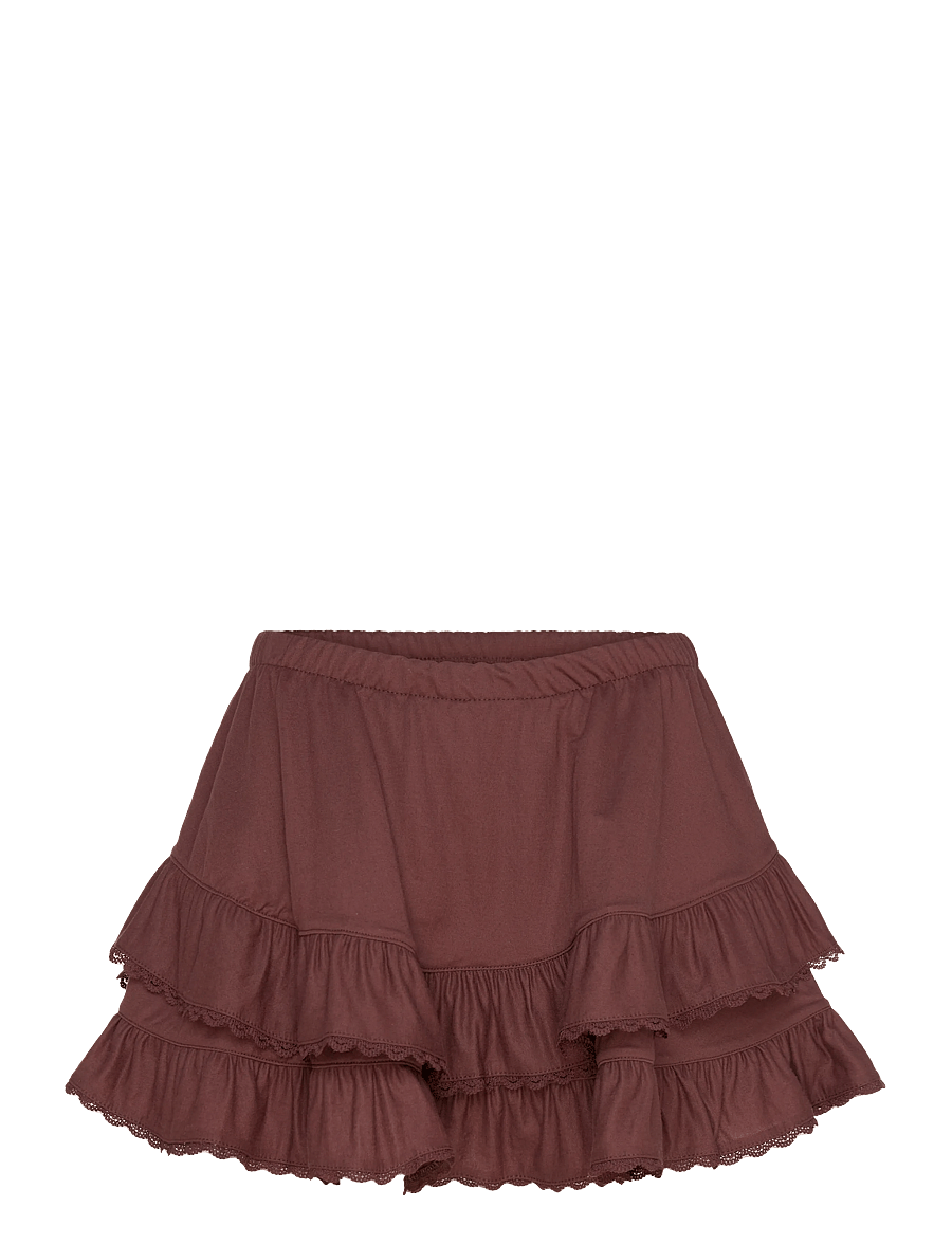 Gina Tricot - Frill skirt - korte nederdele - shavedchocolate (7927) - 1