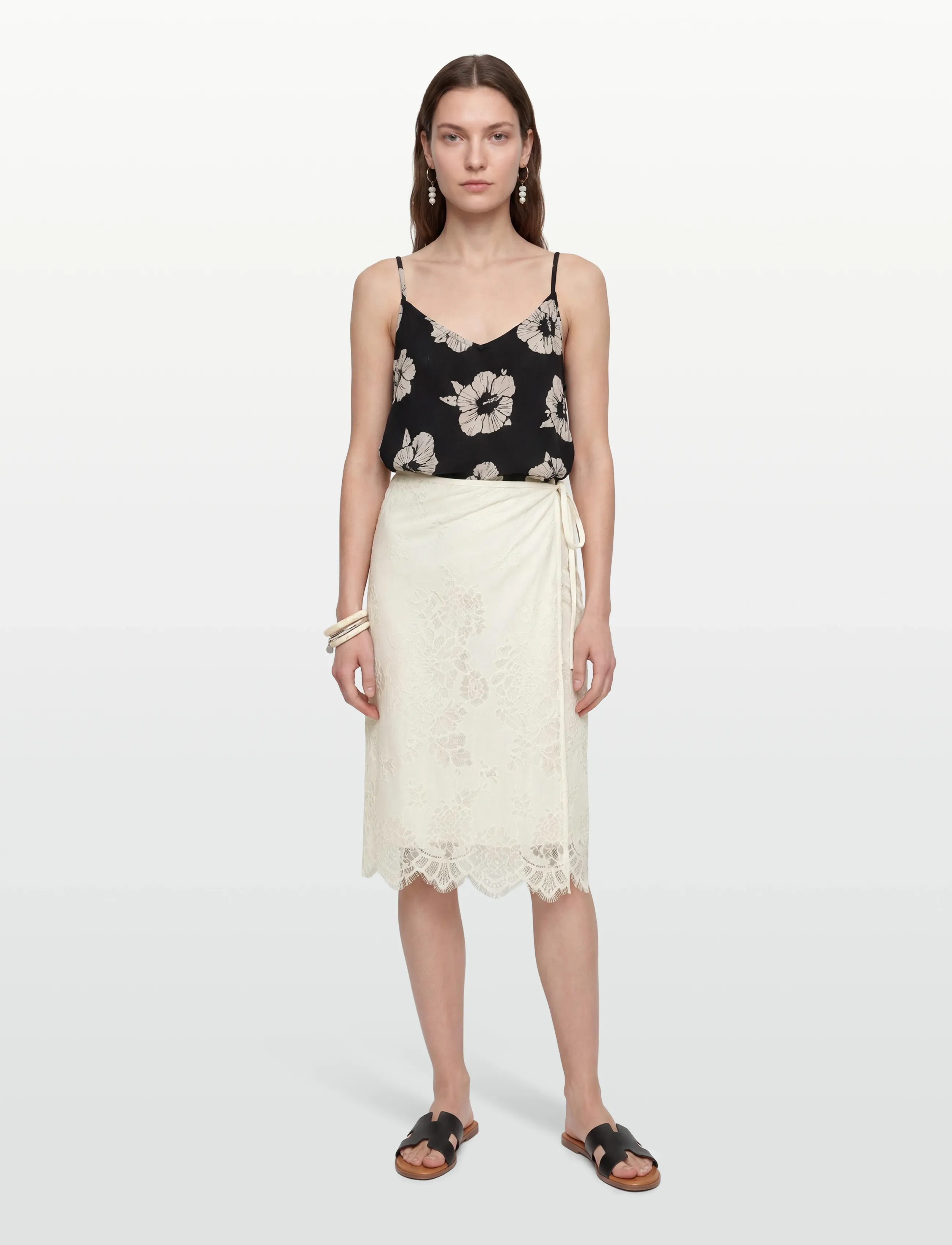 Lace Apron Skirt