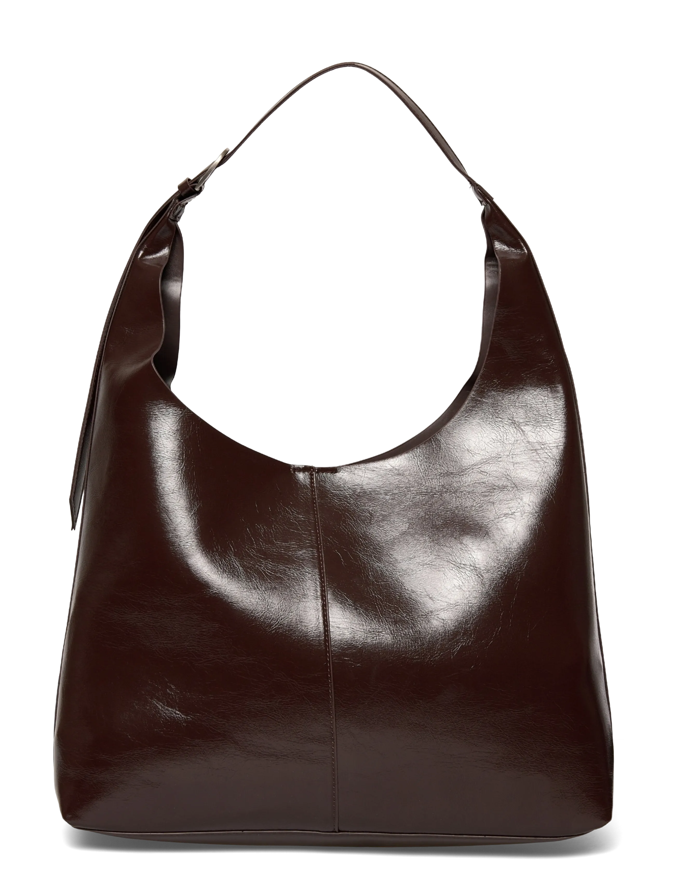 Gina Tricot Slouchy Bag, Kvinder, Slouchy Taske, Brun, Str: ONE SIZE