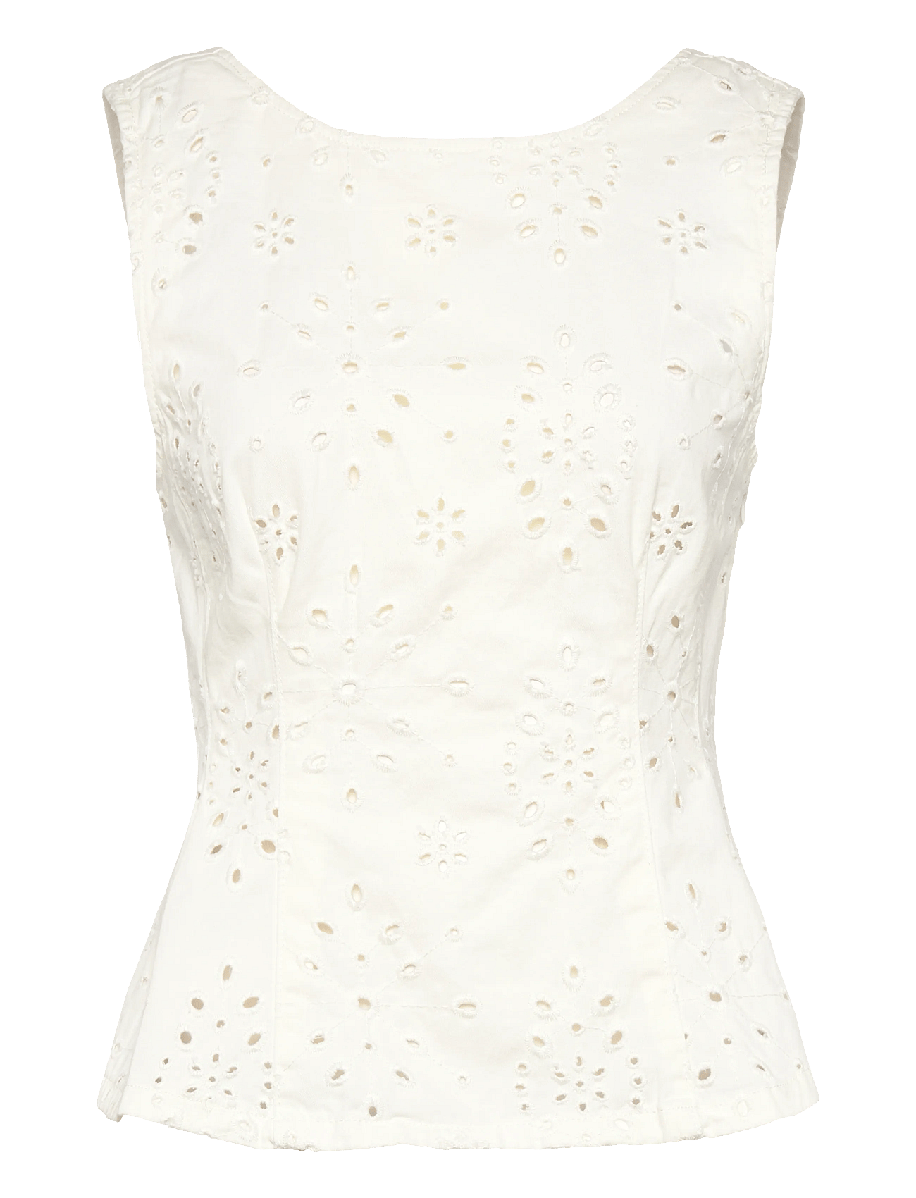 Gina Tricot - Broderie Peplum Denim