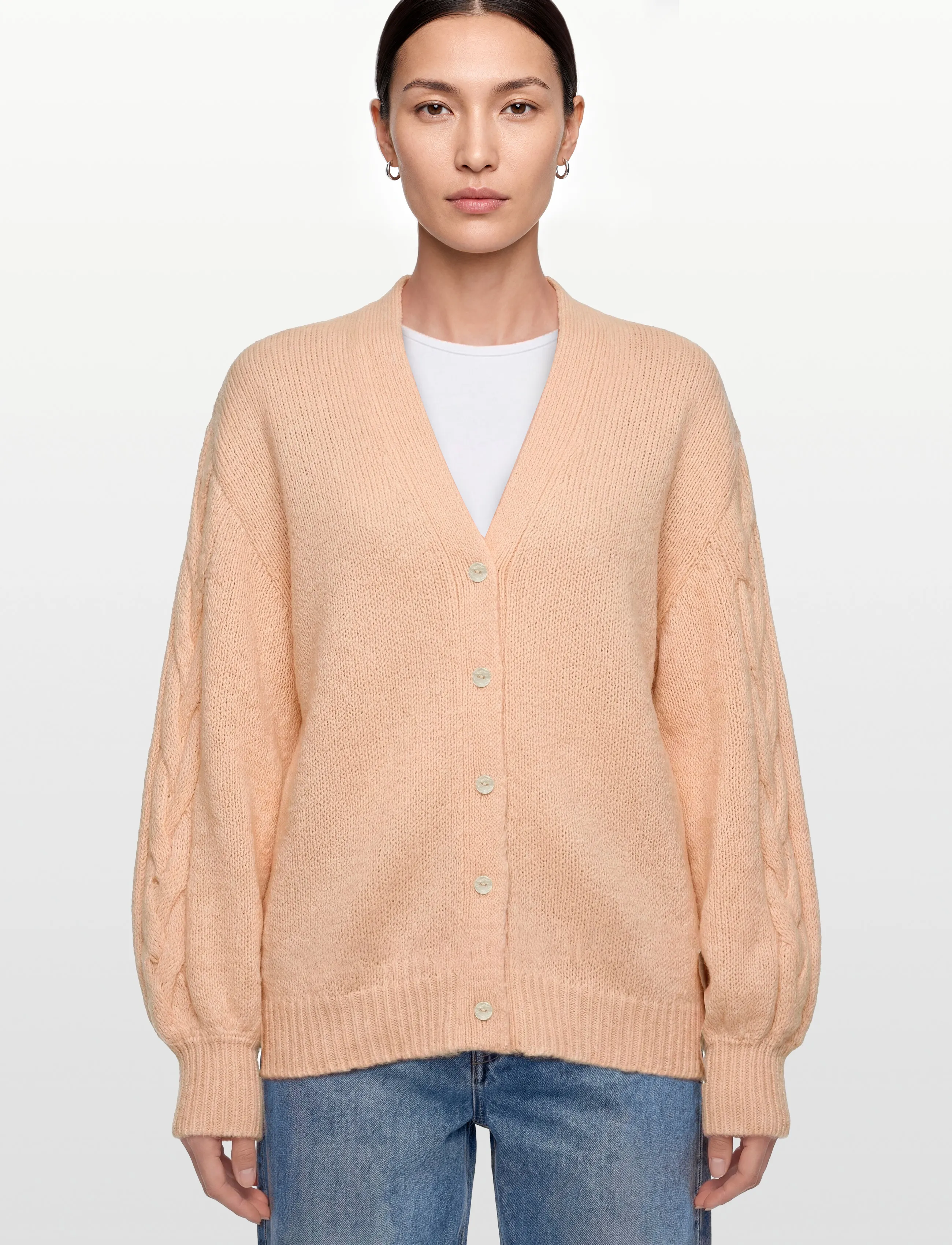 Chunky Knitted Cardigan 2