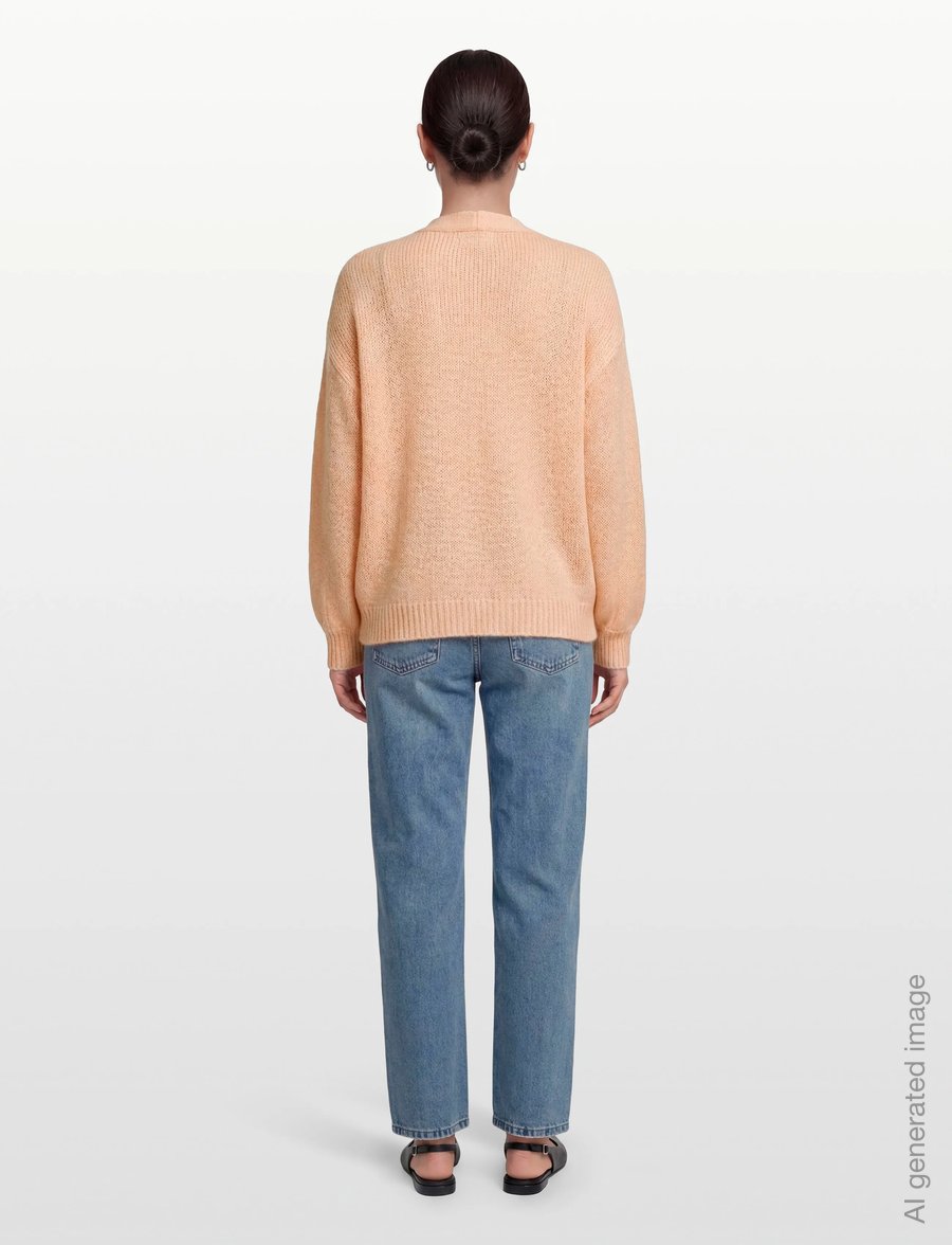 Gina Tricot - Chunky knitted cardigan - cardigans - bellini (1706) - 4