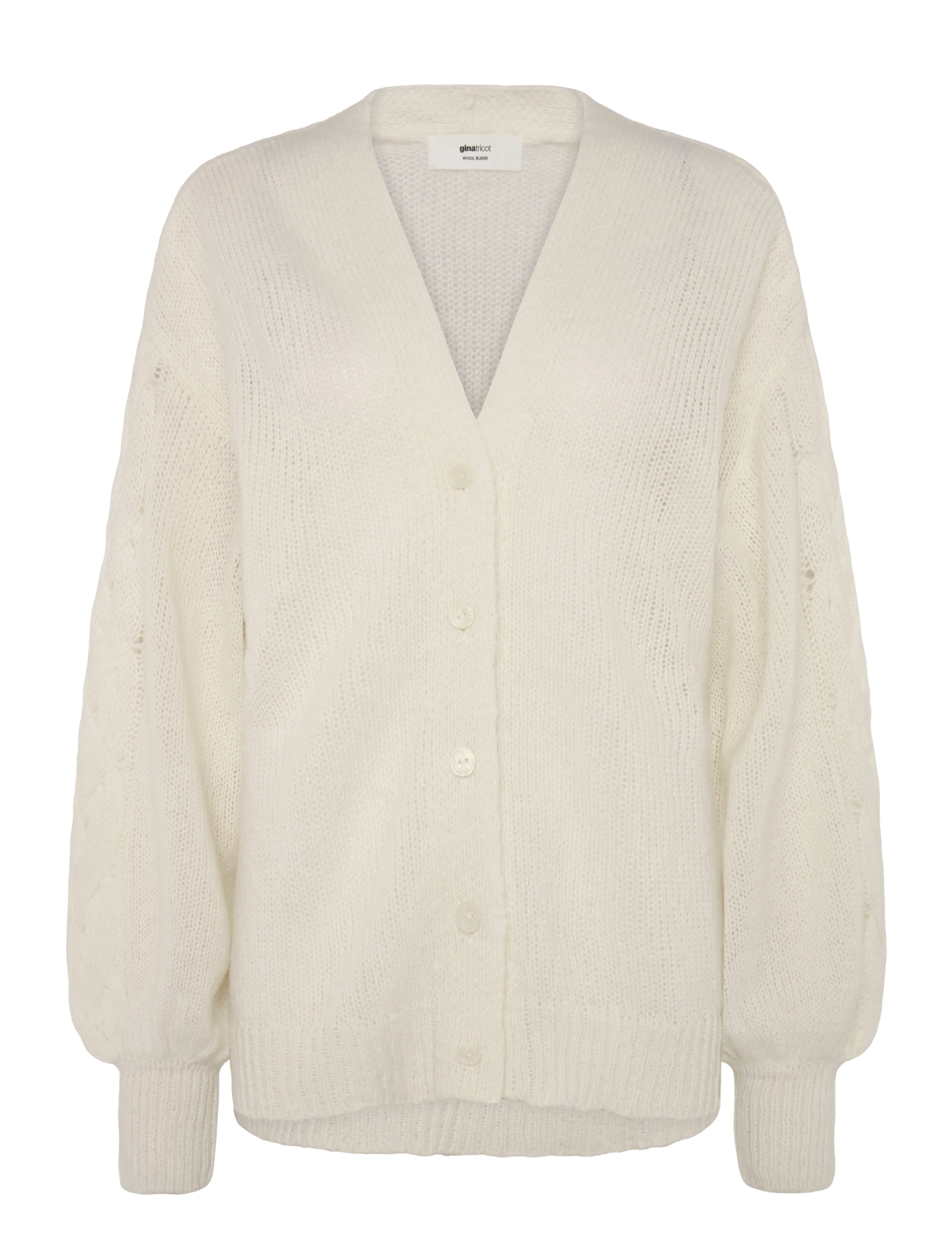 Gina Tricot Chunky knitted cardigan - Gina Tricot - OFFWHITE / cream