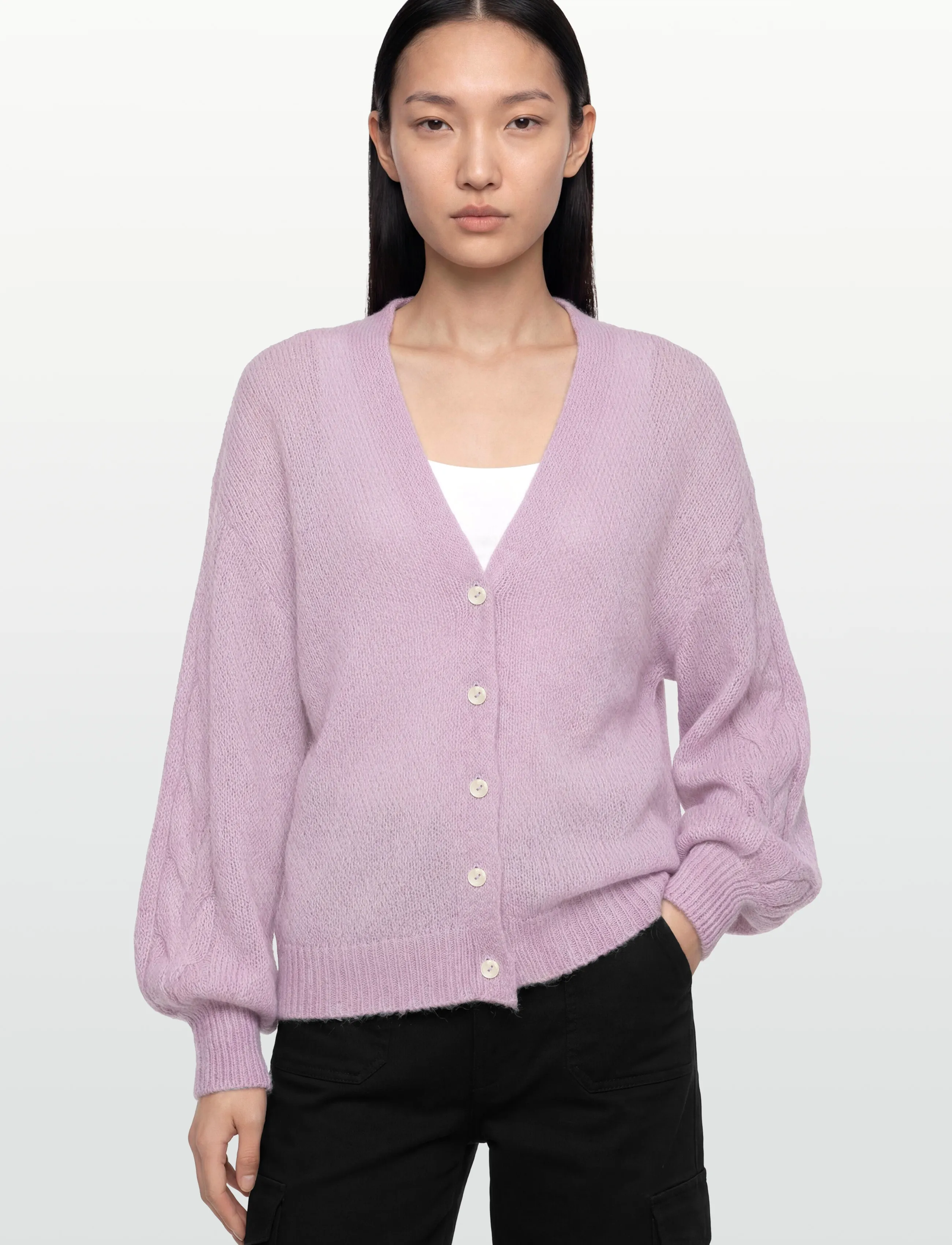 Chunky Knitted Cardigan 2