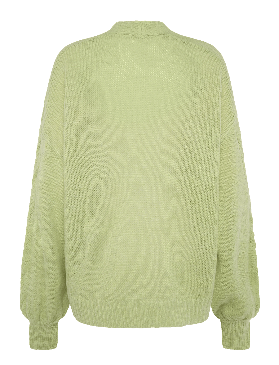 Gina Tricot - Chunky knitted cardigan - strickjacken - winter pear - 2