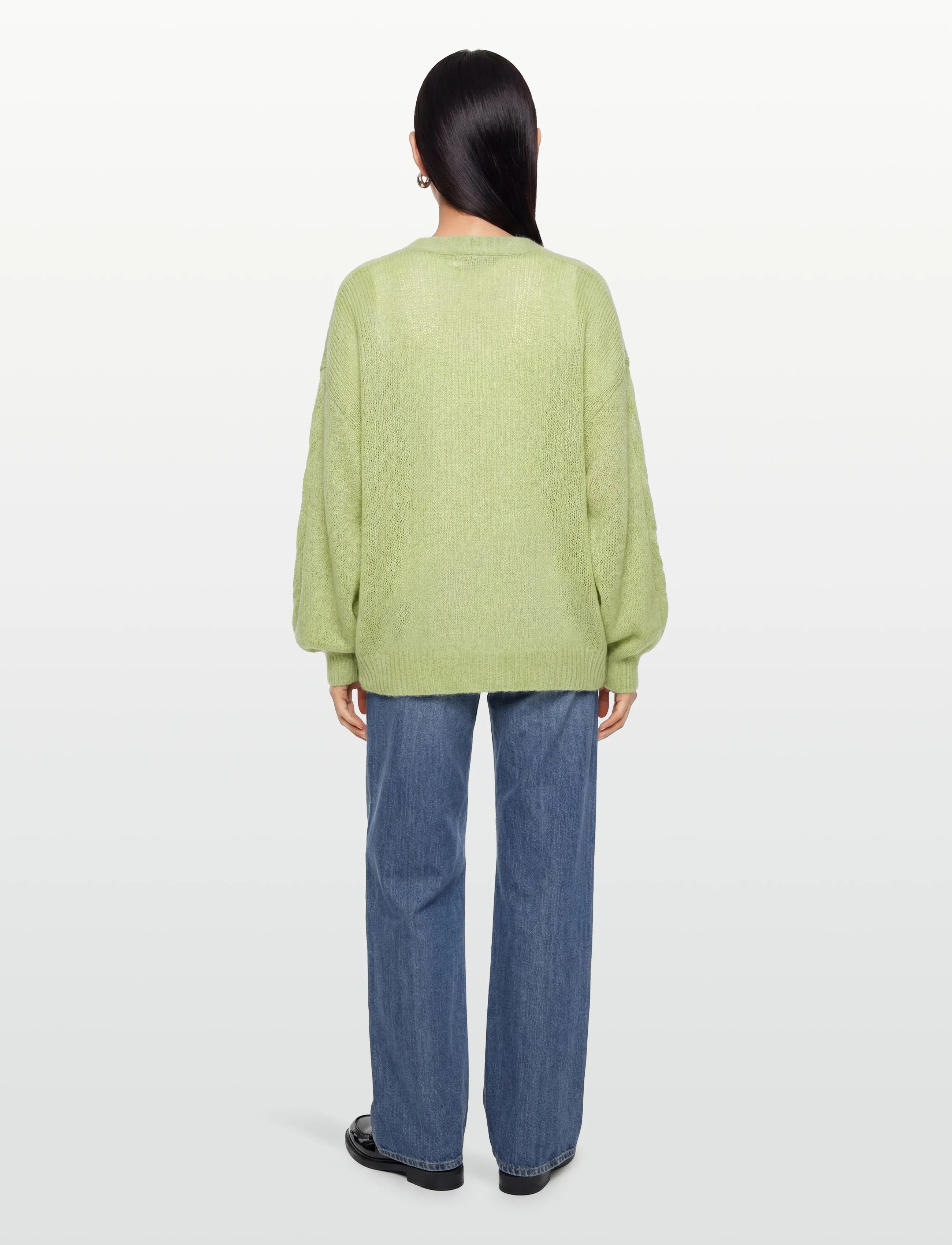 Chunky Knitted Cardigan 3