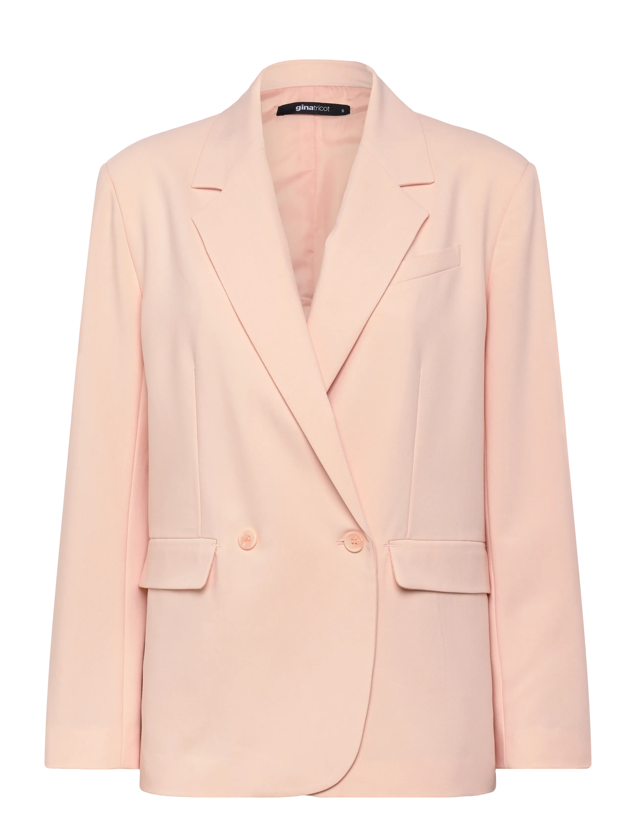 Gina Tricot Back high slit blazer - Blazere - PEACH (2560) / pink/rose