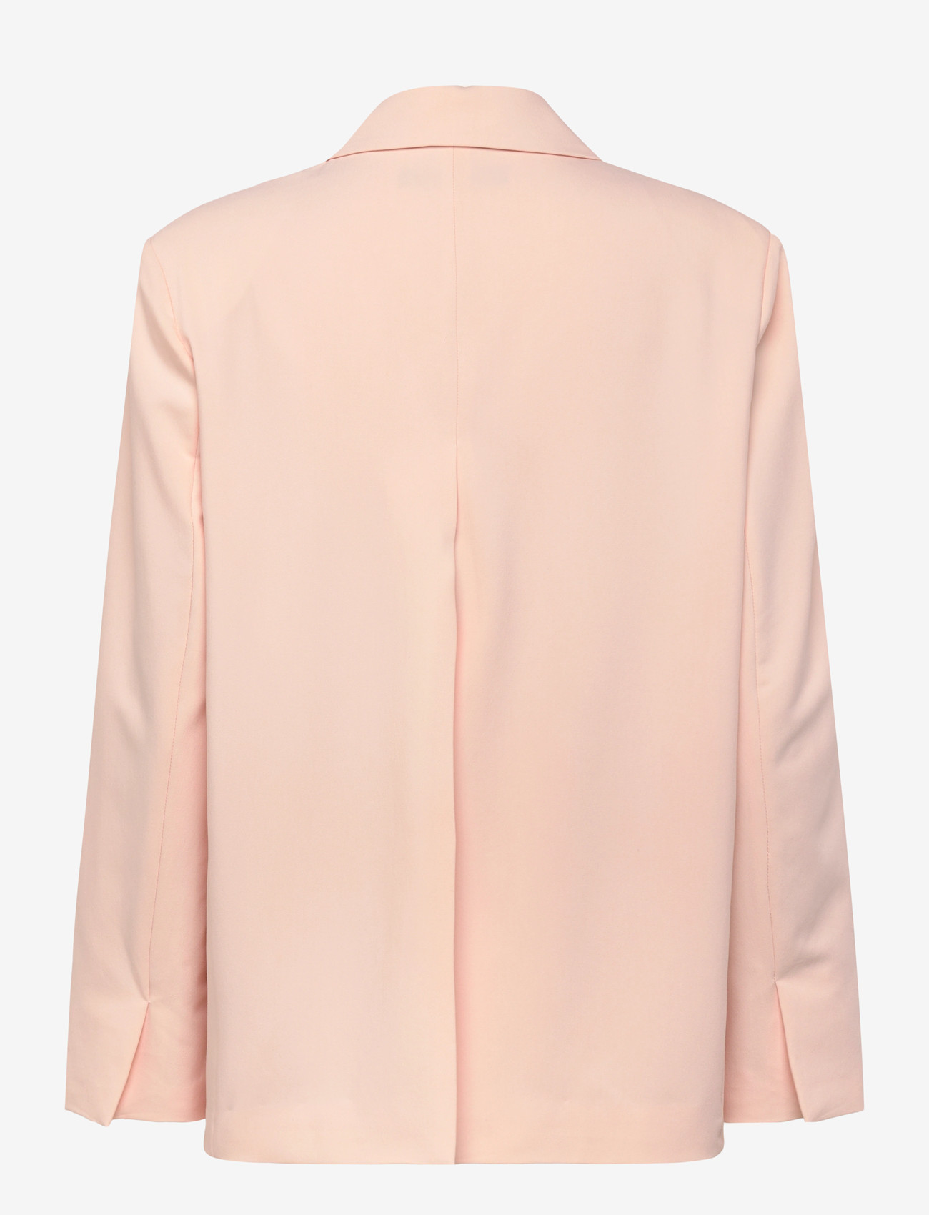 Gina Tricot - Back high slit blazer - dobbeltradede blazere - peach (2560) - 2