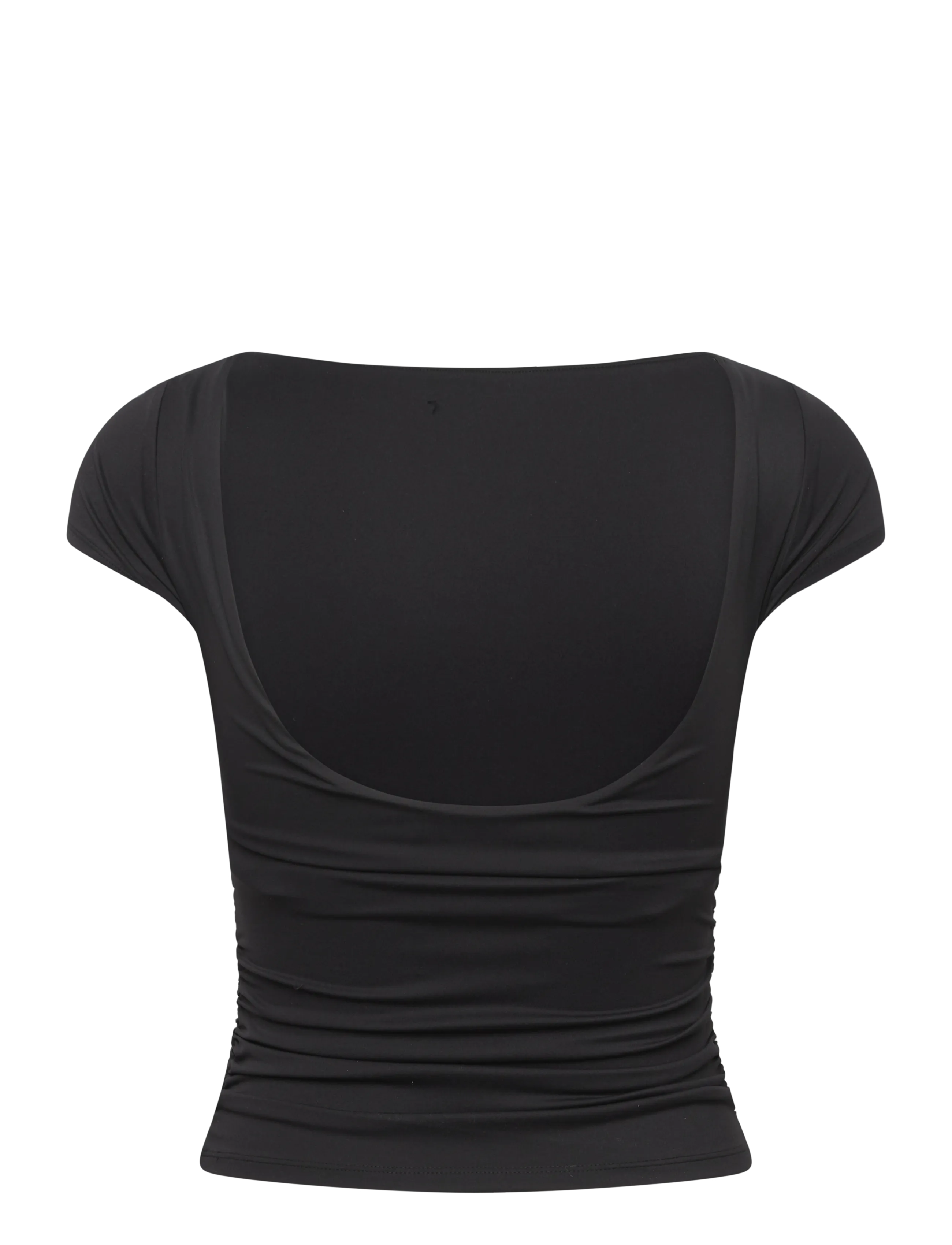 Gina Tricot - Scooped back yoga top - black (9000) - 2