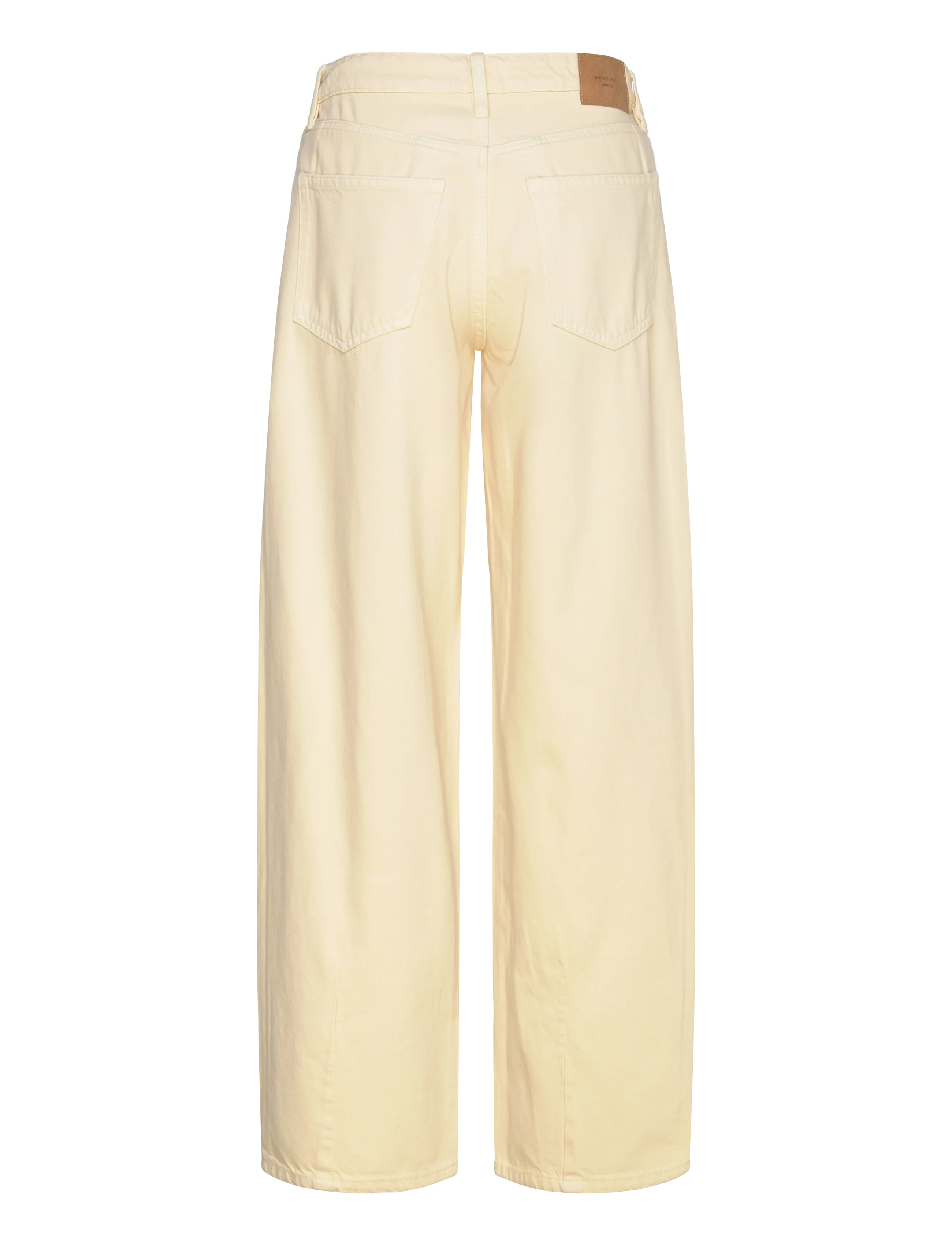 Gina Tricot - Baggy-crush jeans - pantalons larges - butter yellow (2076) - 2
