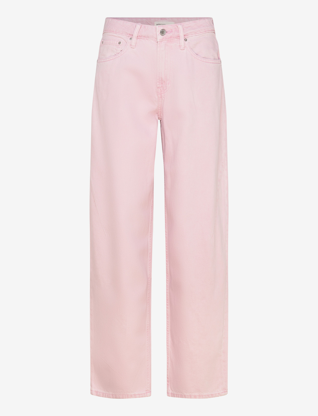 Gina Tricot - Baggy-crush jeans - laia säärega teksad - orchid pink (3219) - 0