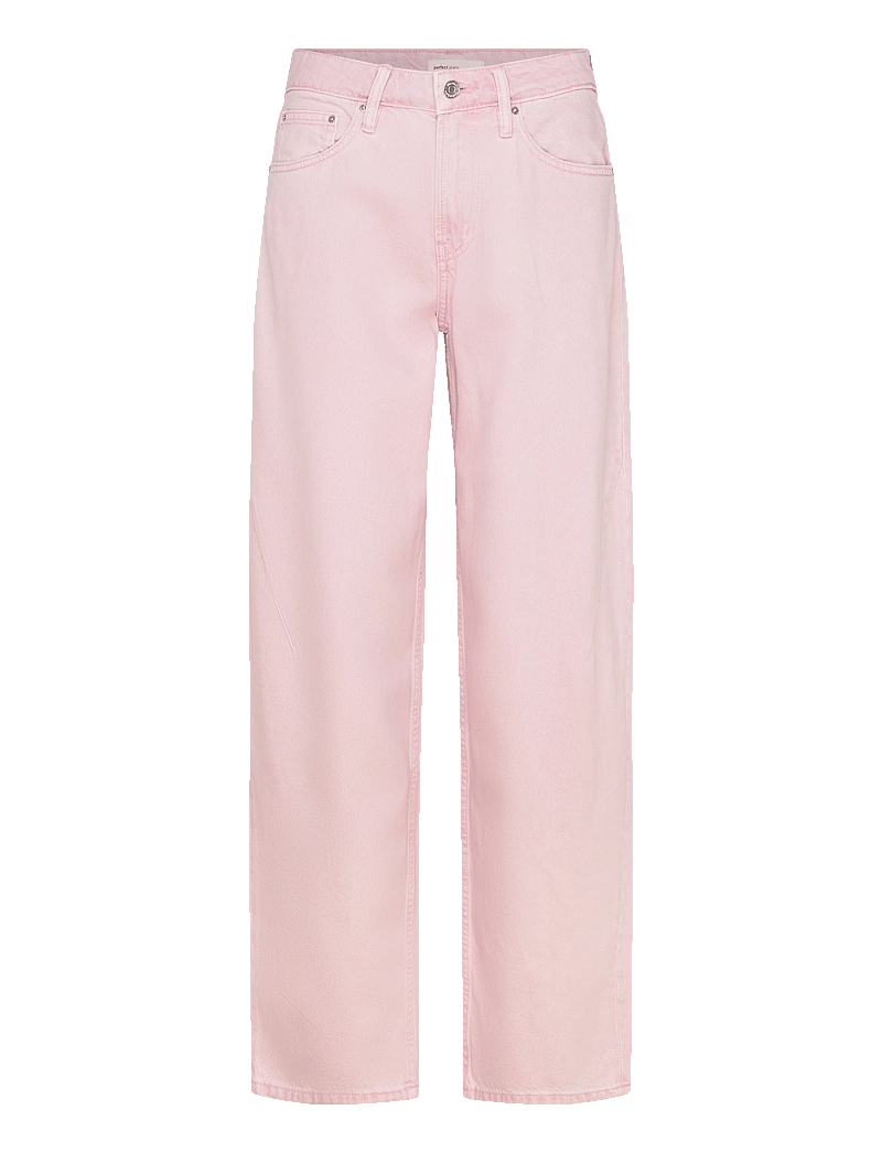 Gina Tricot - Baggy-crush jeans - laia säärega teksad - orchid pink (3219) - 0
