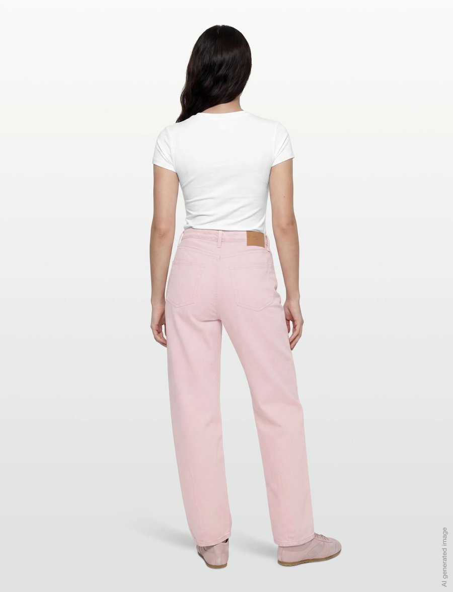 Gina Tricot - Baggy-crush jeans - brede jeans - orchid pink (3219) - 3