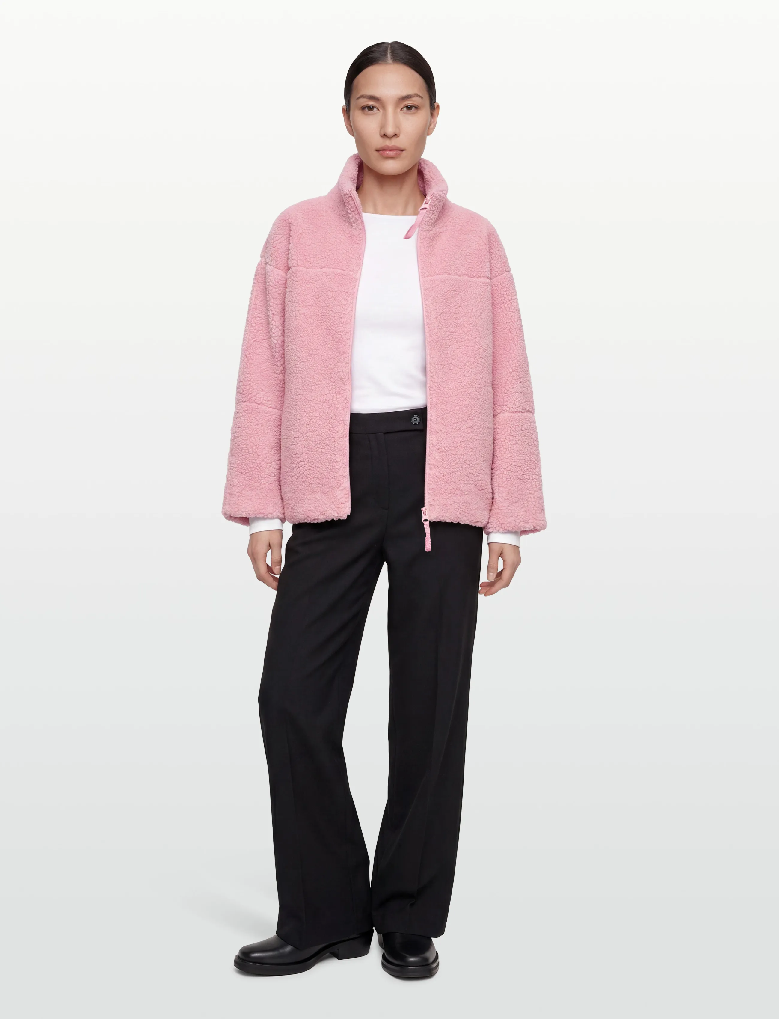 Gina Tricot - Mid waist balloon trousers - barrel-bukser - black (9000) - 0