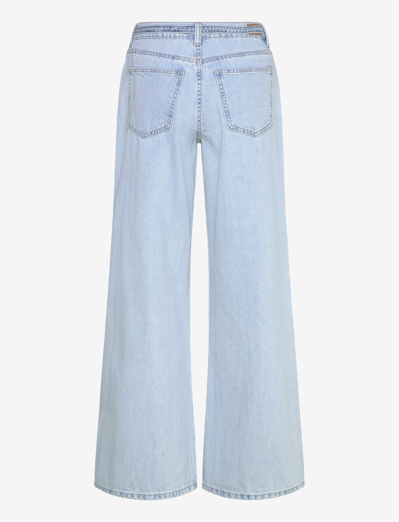 Gina Tricot - Twisted wide jeans - vida jeans - lt blue - 1