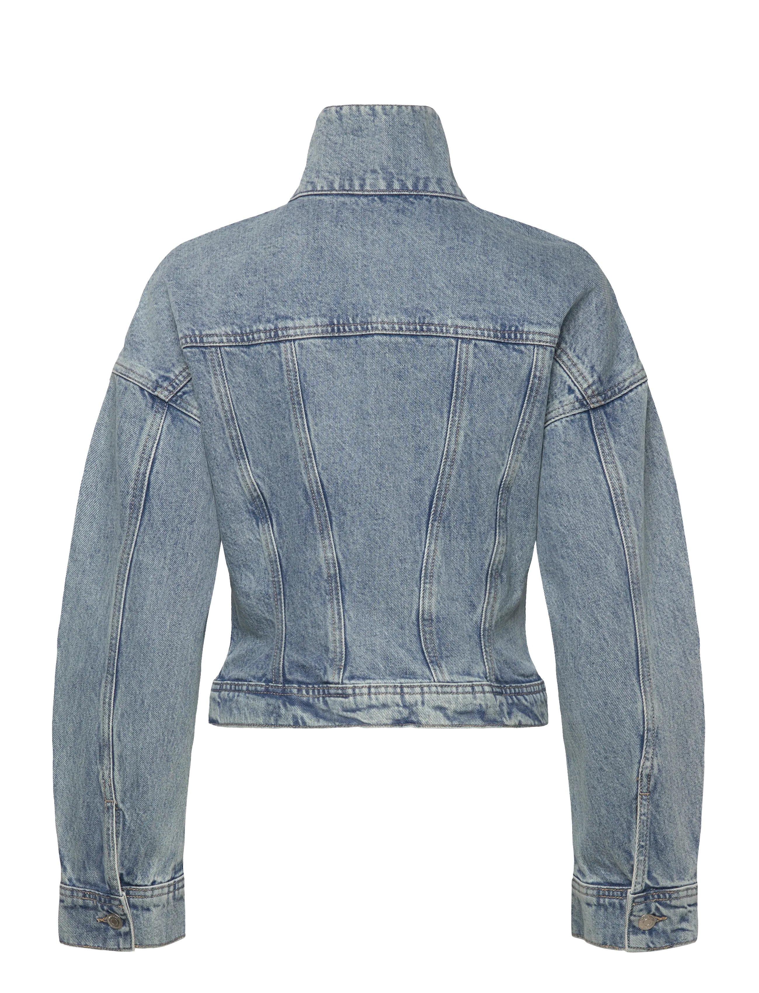 Gina Tricot - Sculpted denim jacket - cold blue (5019) - 1